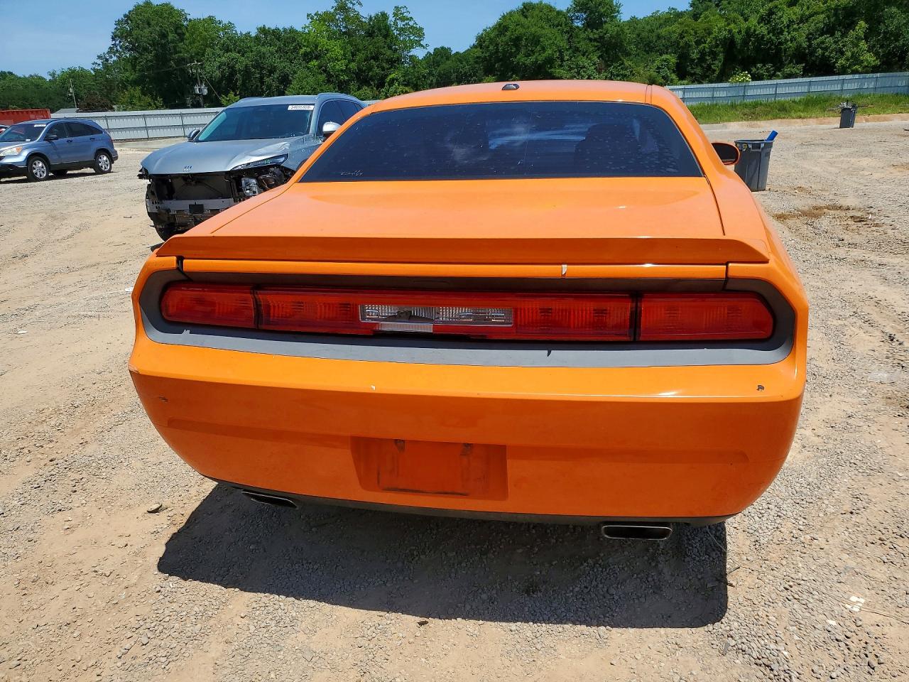 2012 Dodge Challenger Sxt Orange vin: 2C3CDYAG6CH135130