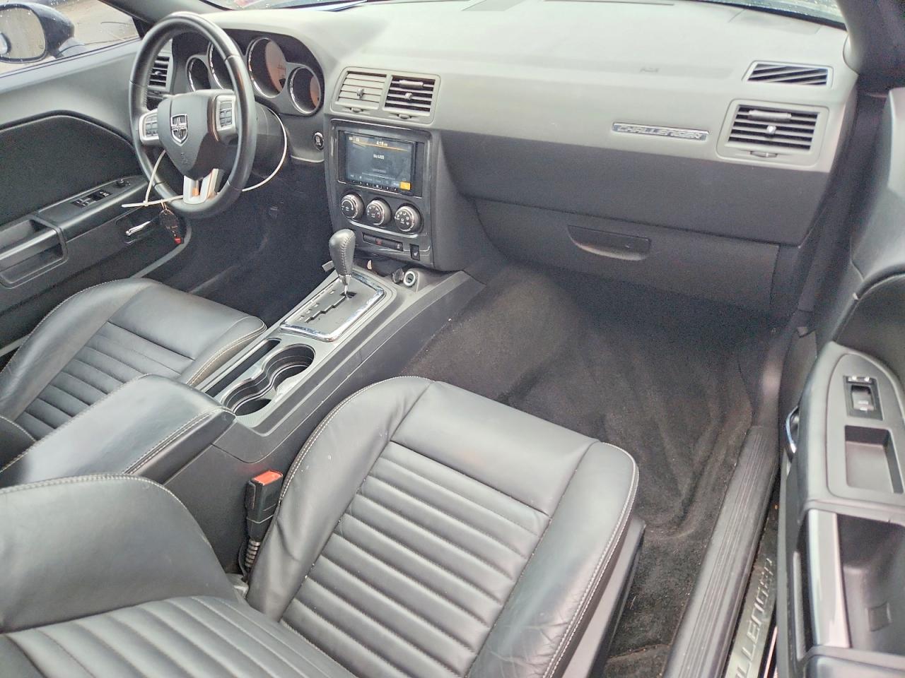 2012 Dodge Challenger Sxt Black vin: 2C3CDYAG6CH217424