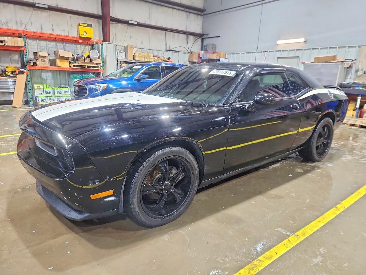 2012 Dodge Challenger Sxt Black vin: 2C3CDYAG6CH268812