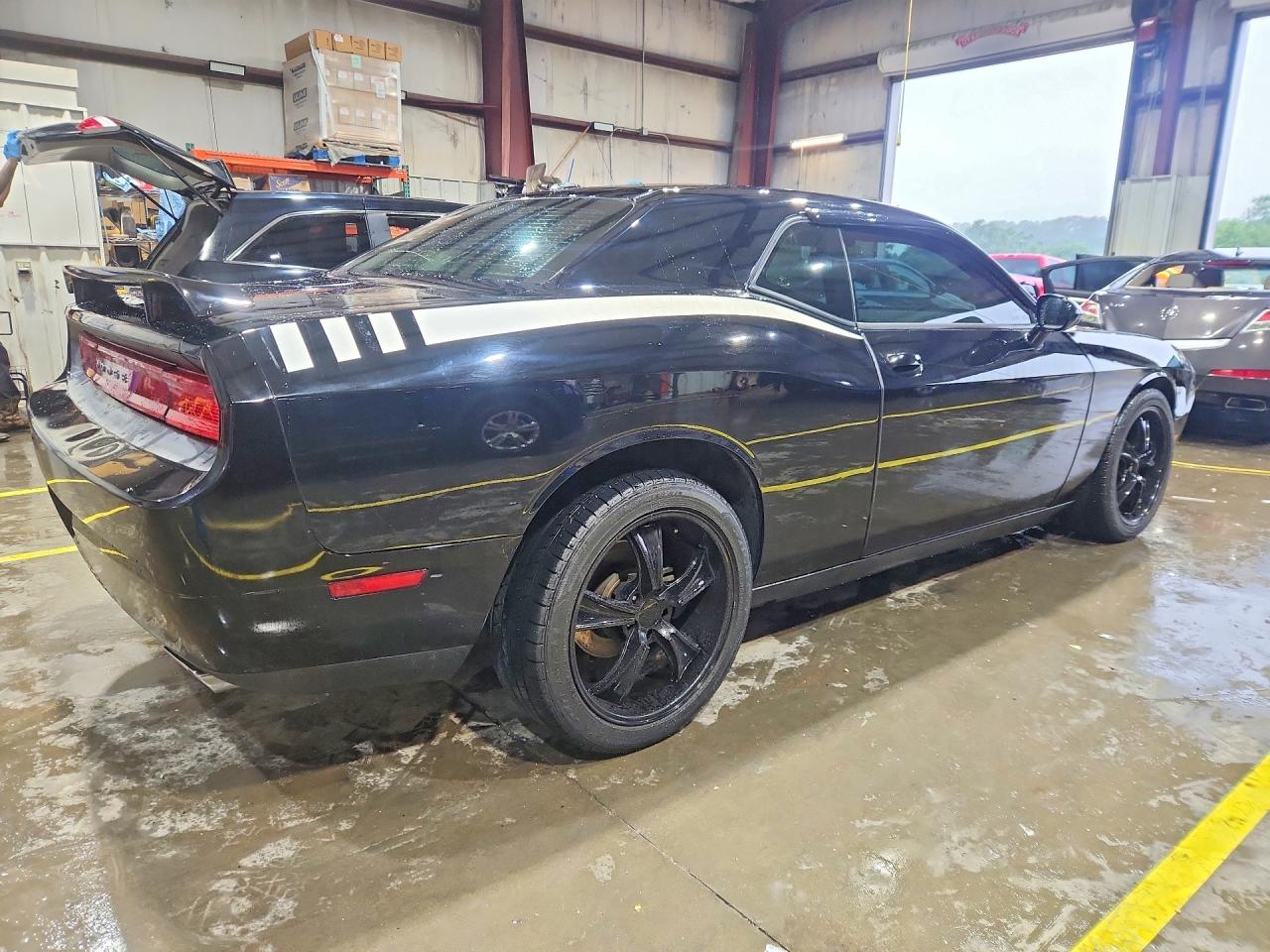 2012 Dodge Challenger Sxt Black vin: 2C3CDYAG6CH268812