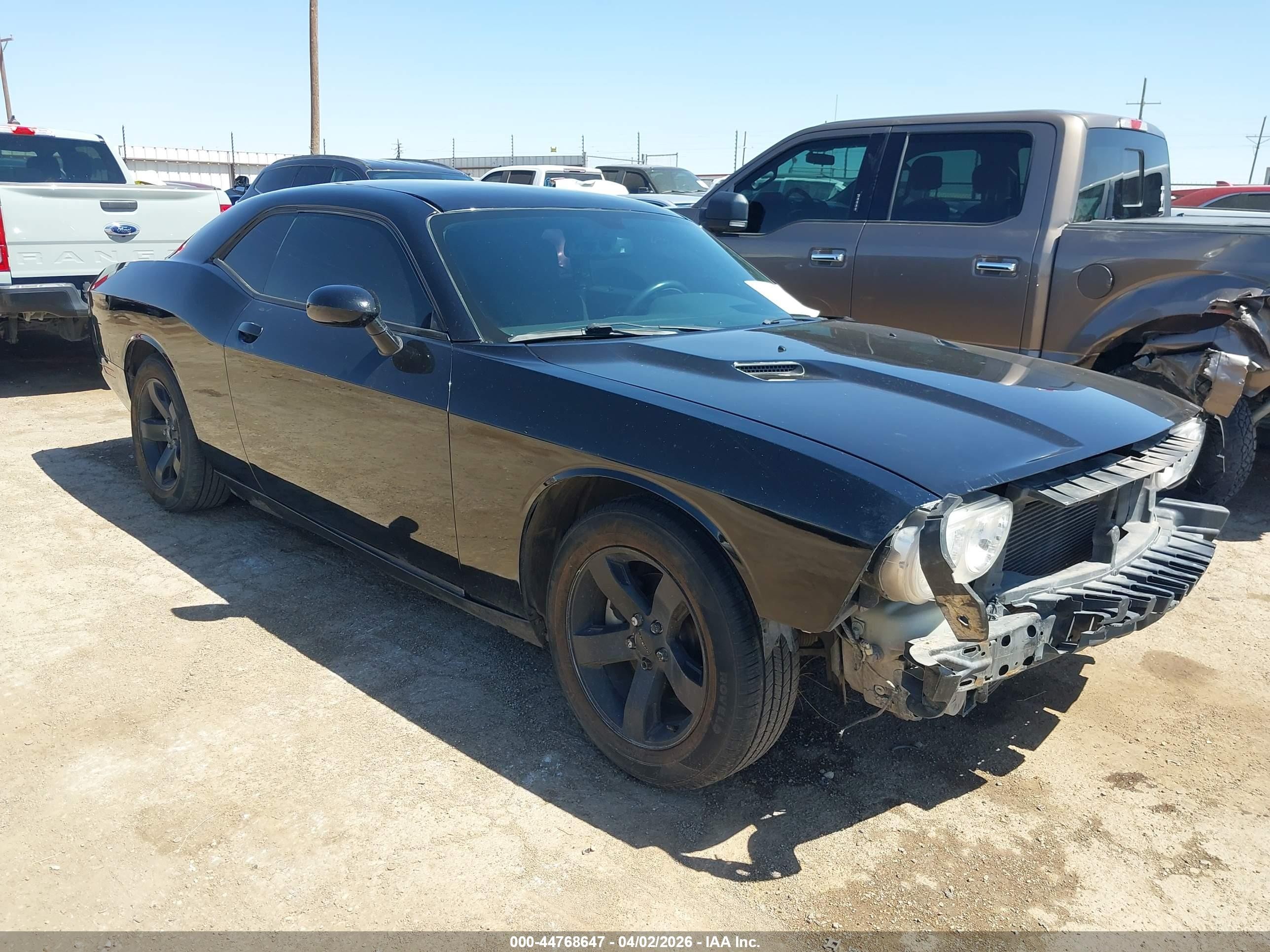 2013 Dodge Challenger Sxt Black vin: 2C3CDYAG6DH511973