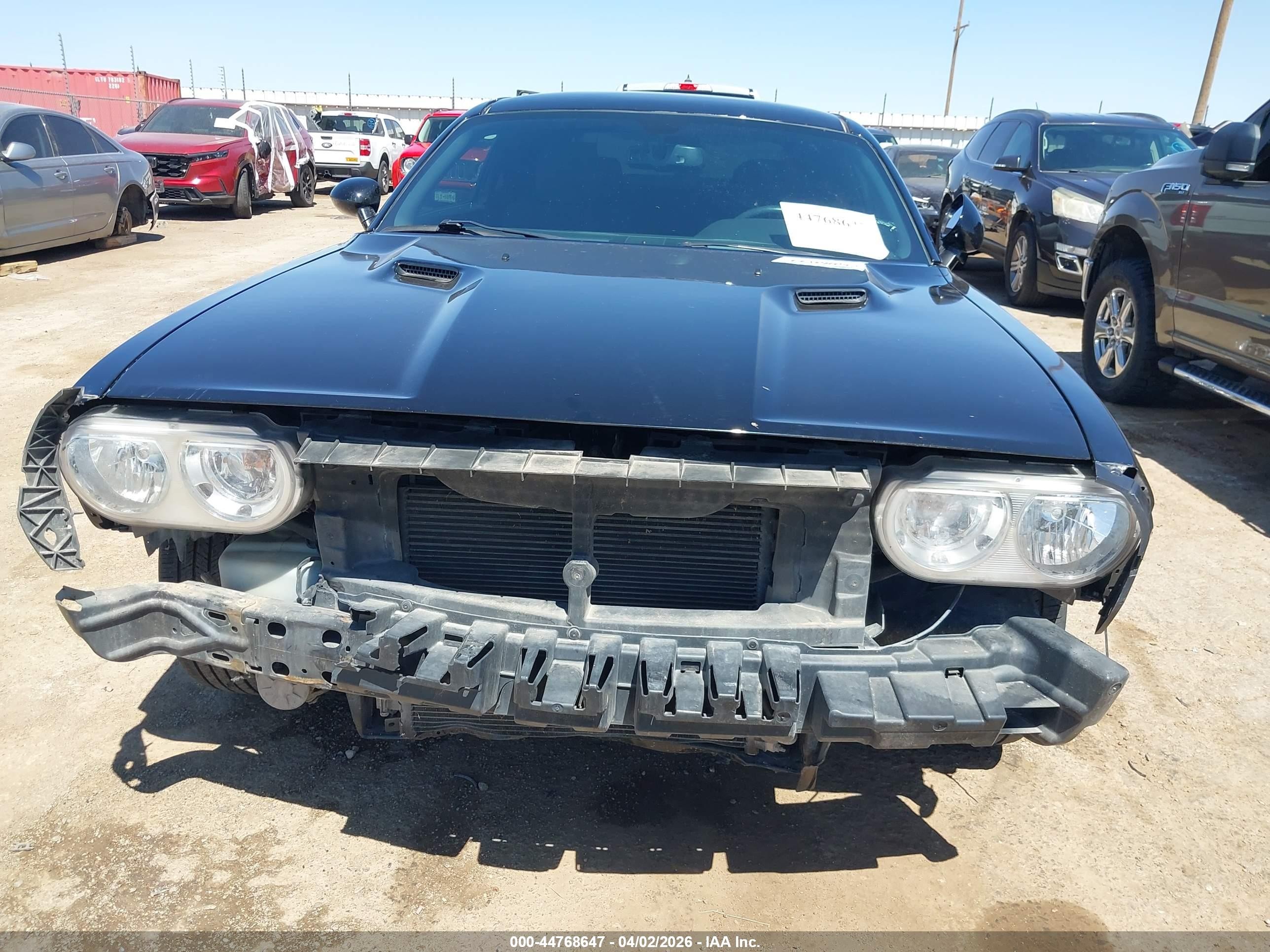 2013 Dodge Challenger Sxt Black vin: 2C3CDYAG6DH511973