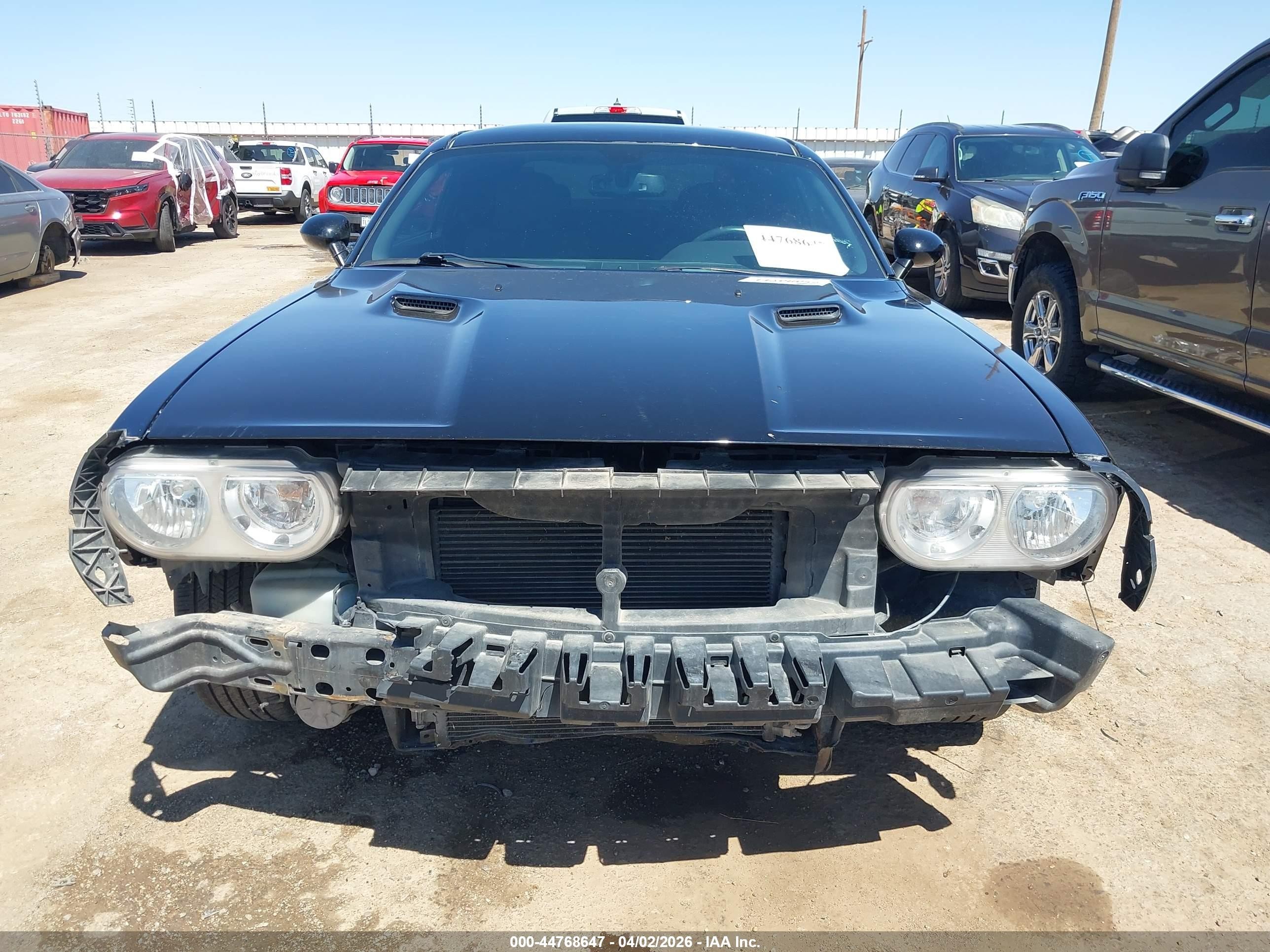 2013 Dodge Challenger Sxt Black vin: 2C3CDYAG6DH511973
