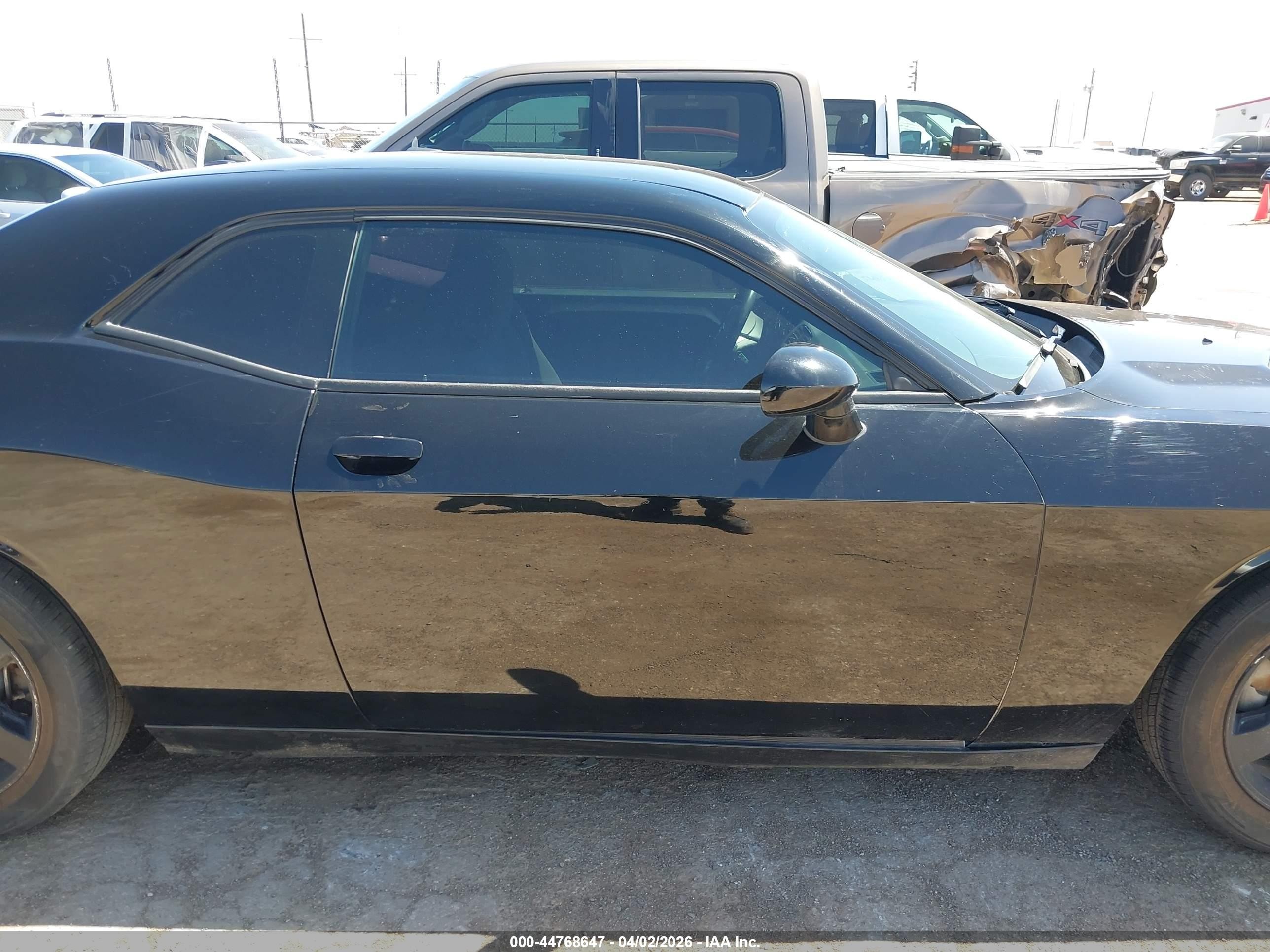 2013 Dodge Challenger Sxt Black vin: 2C3CDYAG6DH511973