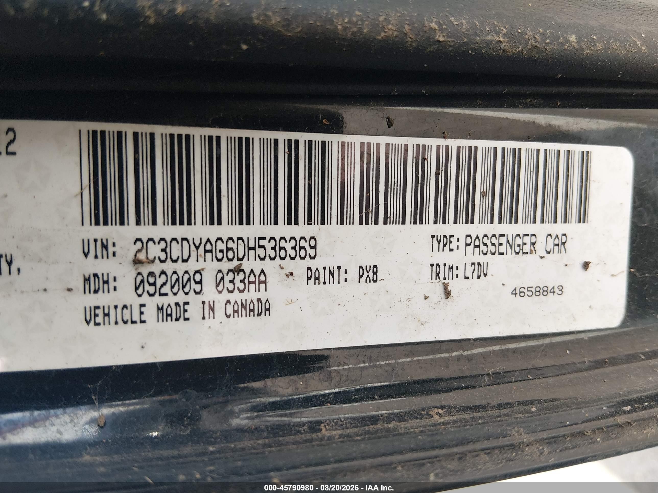 2013 Dodge Challenger Sxt Black vin: 2C3CDYAG6DH536369