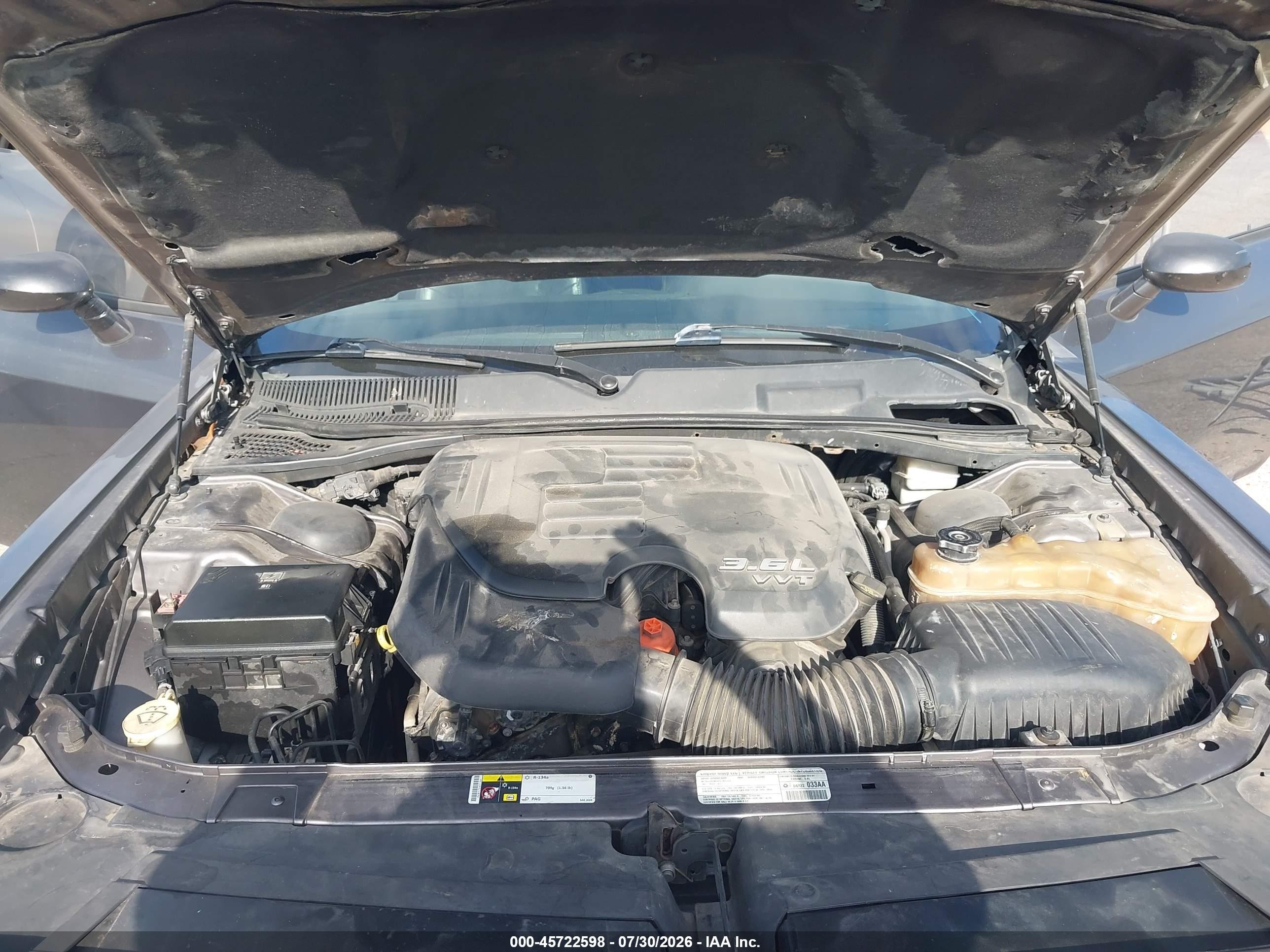 2013 Dodge Challenger Sxt Plus Gray vin: 2C3CDYAG6DH591355