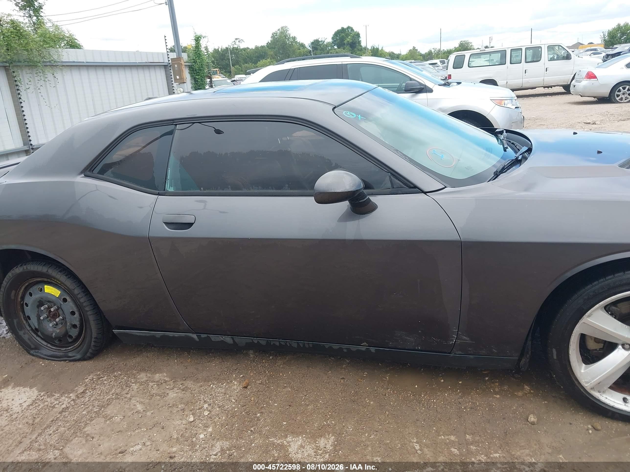 2013 Dodge Challenger Sxt Plus Gray vin: 2C3CDYAG6DH591355