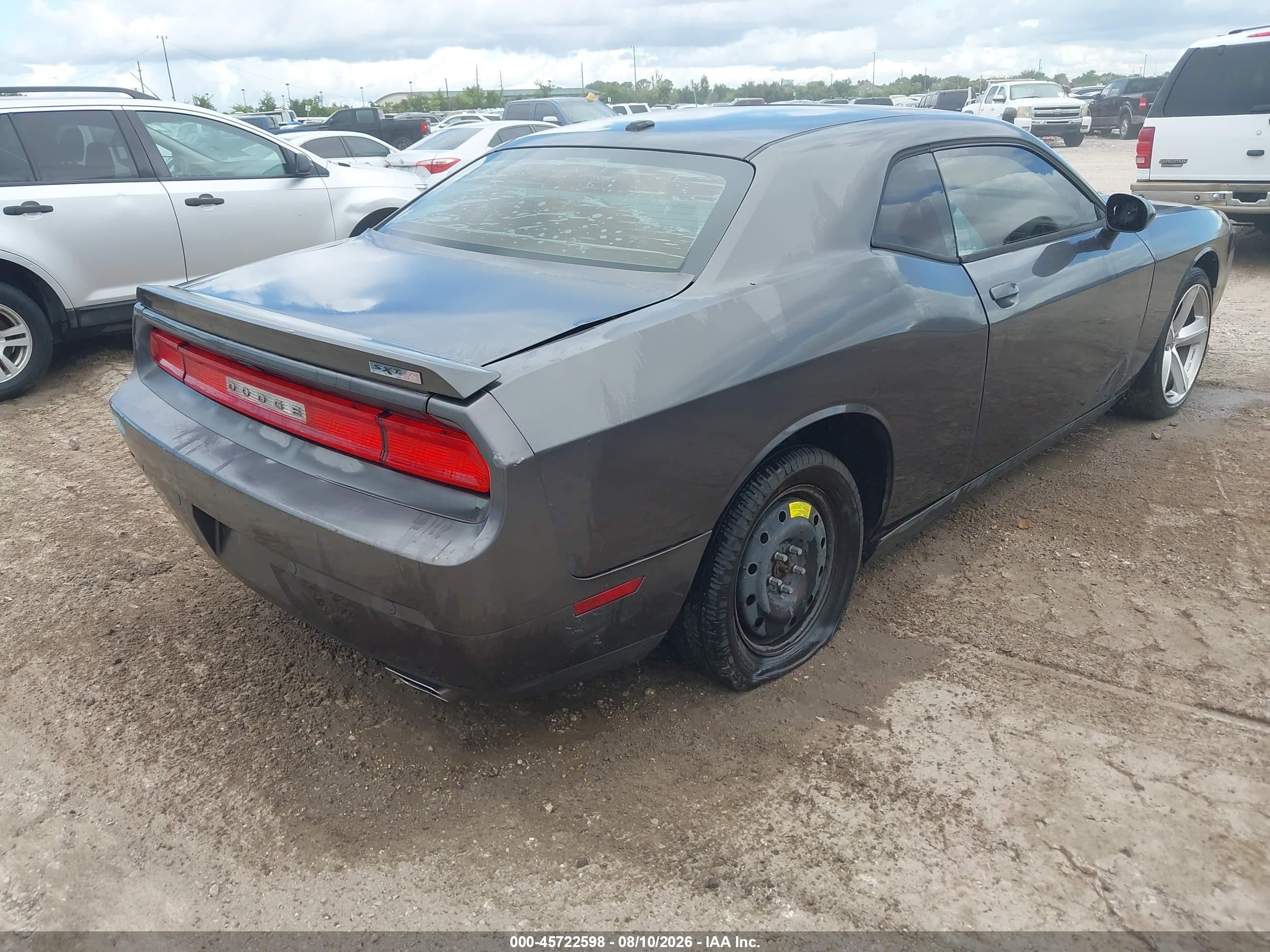 2013 Dodge Challenger Sxt Plus Gray vin: 2C3CDYAG6DH591355