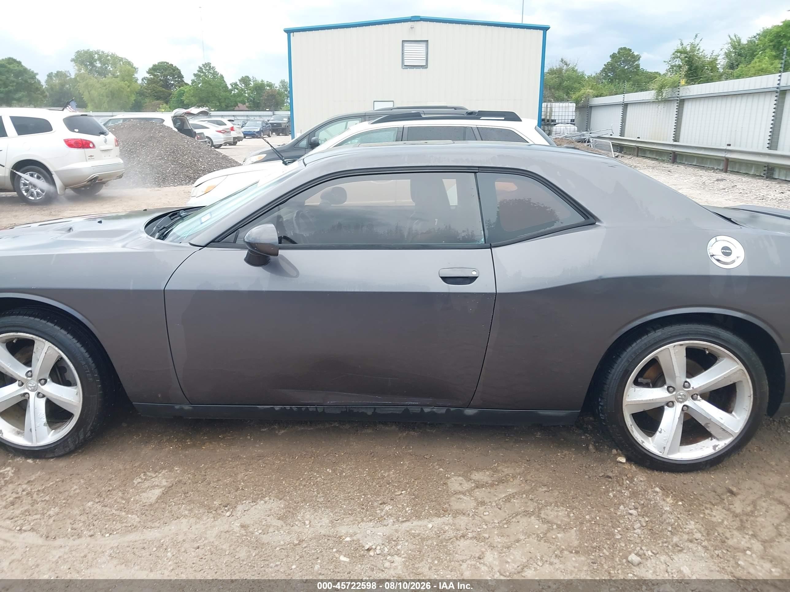 2013 Dodge Challenger Sxt Plus Gray vin: 2C3CDYAG6DH591355