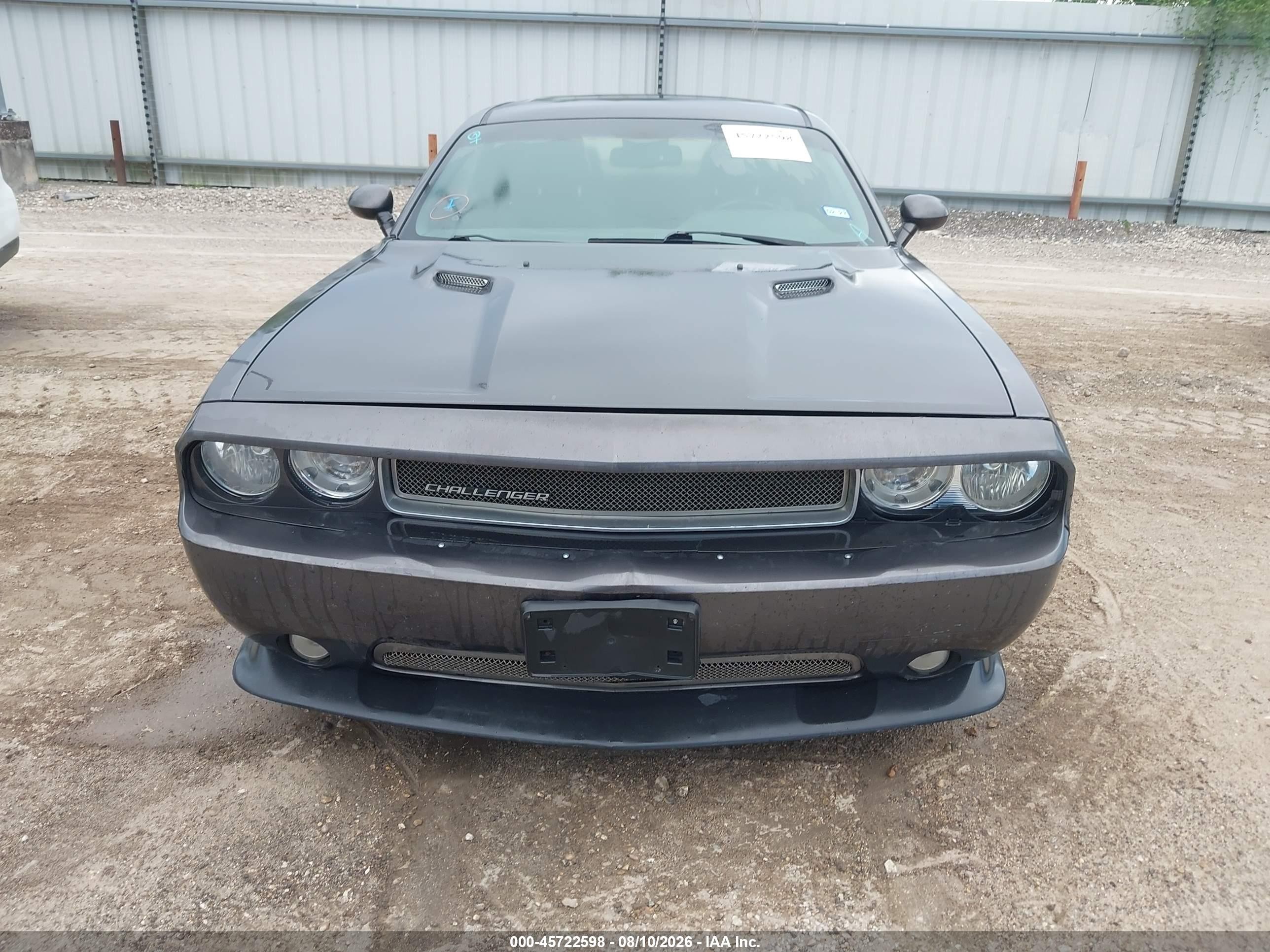 2013 Dodge Challenger Sxt Plus Gray vin: 2C3CDYAG6DH591355