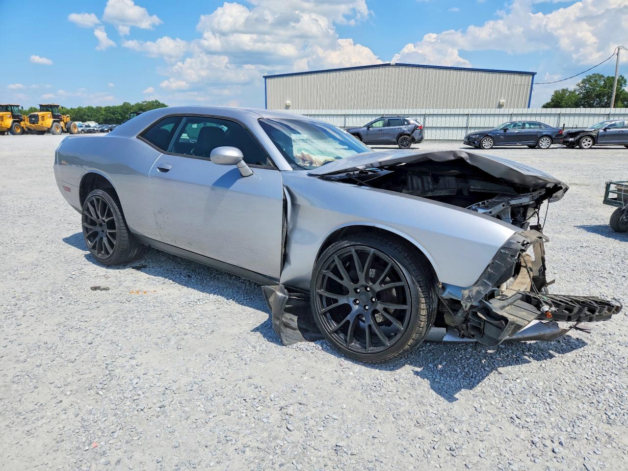 2013 Dodge Challenger Sxt Silver vin: 2C3CDYAG6DH596569