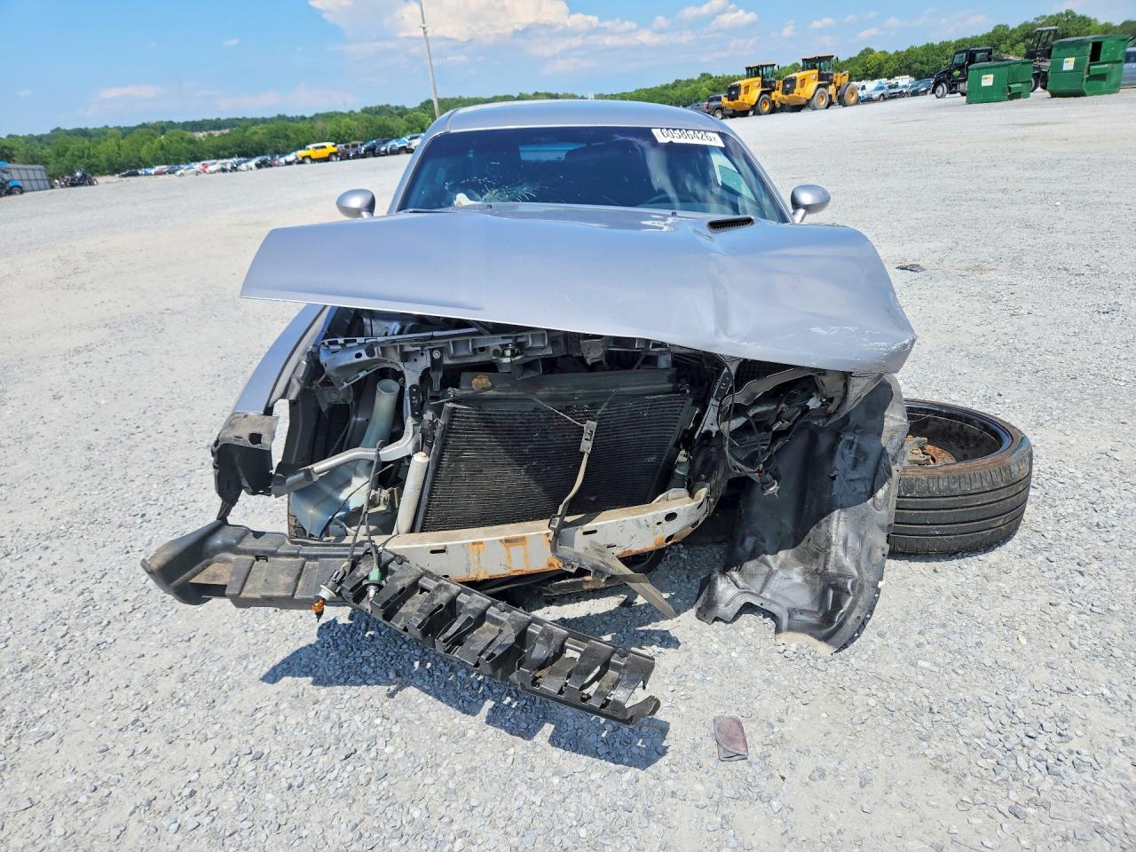 2013 Dodge Challenger Sxt Silver vin: 2C3CDYAG6DH596569