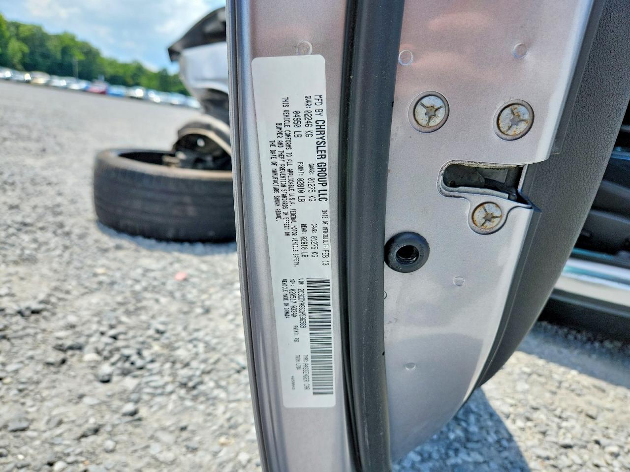 2013 Dodge Challenger Sxt Silver vin: 2C3CDYAG6DH596569