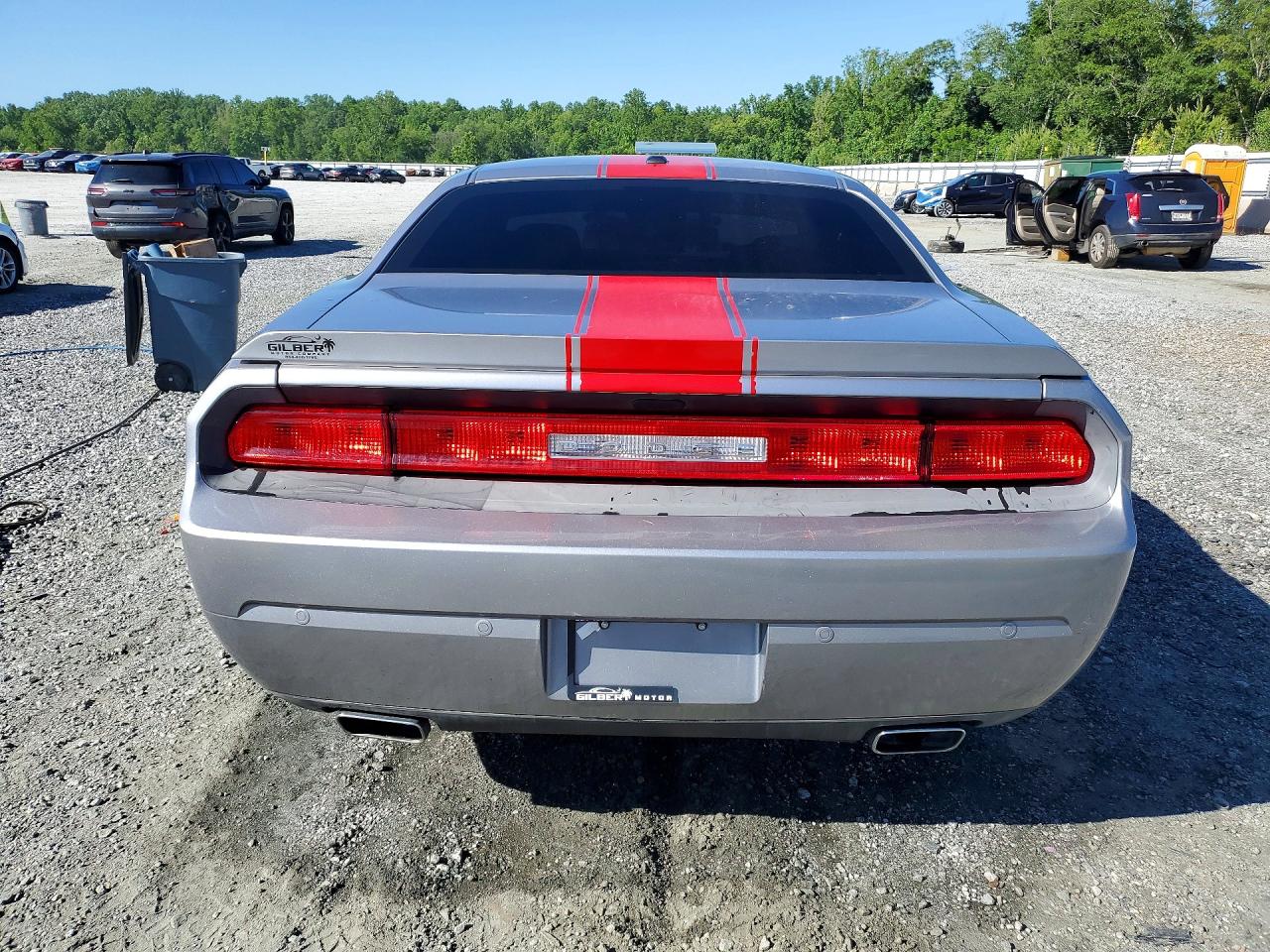 2013 Dodge Challenger Sxt Silver vin: 2C3CDYAG6DH642000
