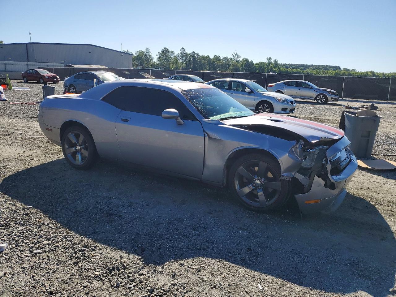 2013 Dodge Challenger Sxt Silver vin: 2C3CDYAG6DH642000