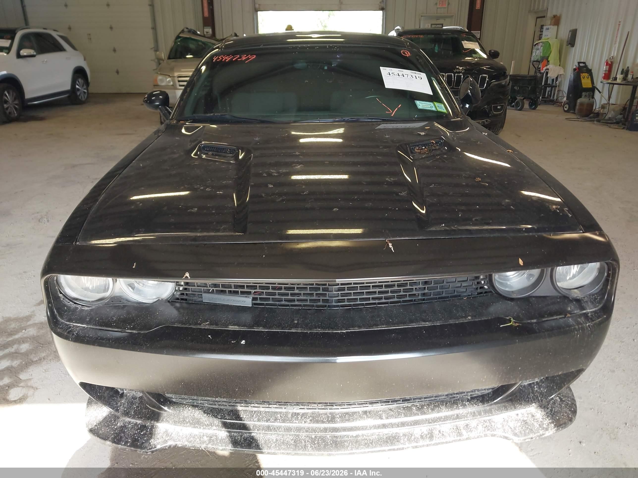 2013 Dodge Challenger Sxt Black vin: 2C3CDYAG6DH649495