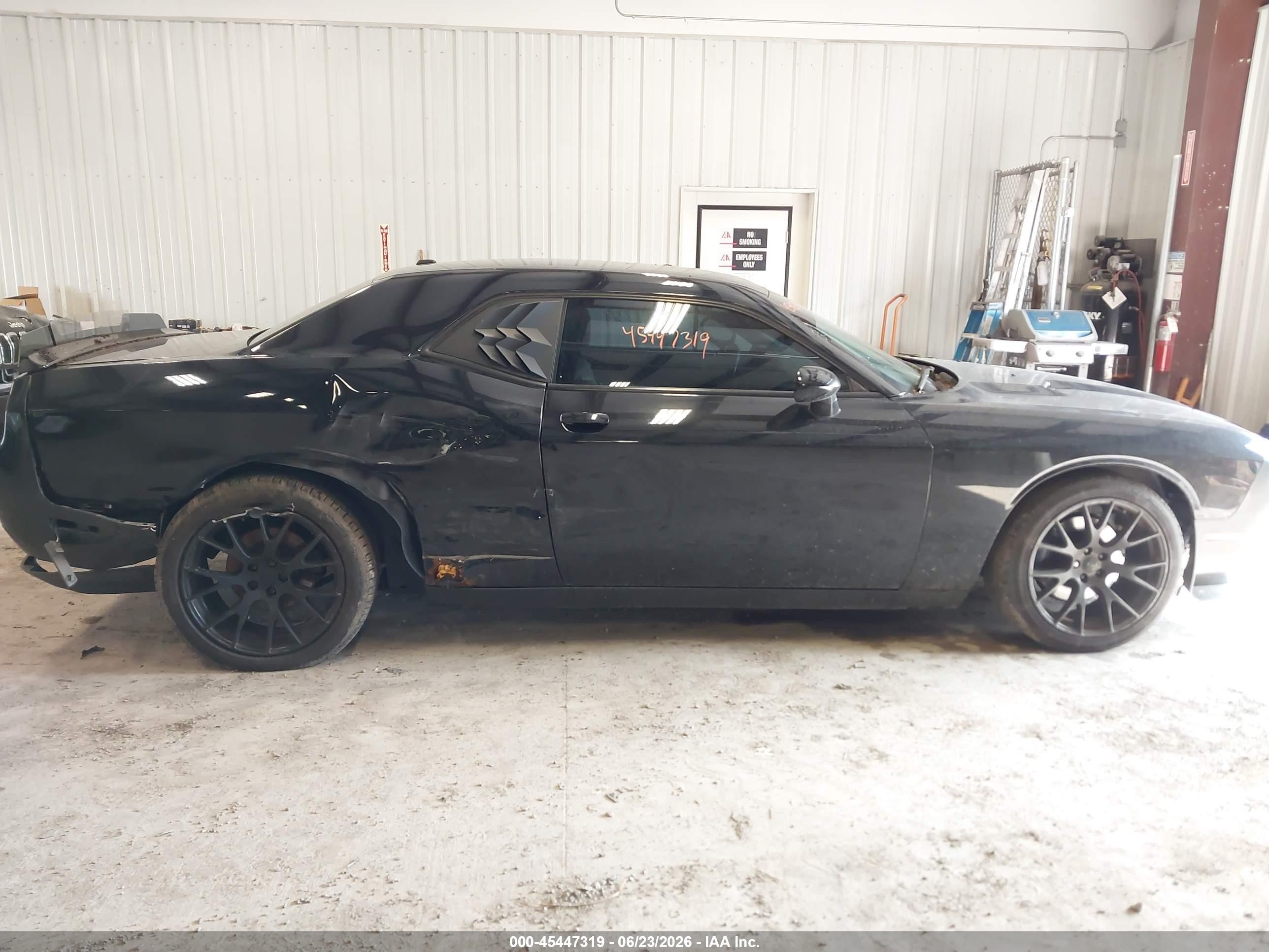 2013 Dodge Challenger Sxt Black vin: 2C3CDYAG6DH649495