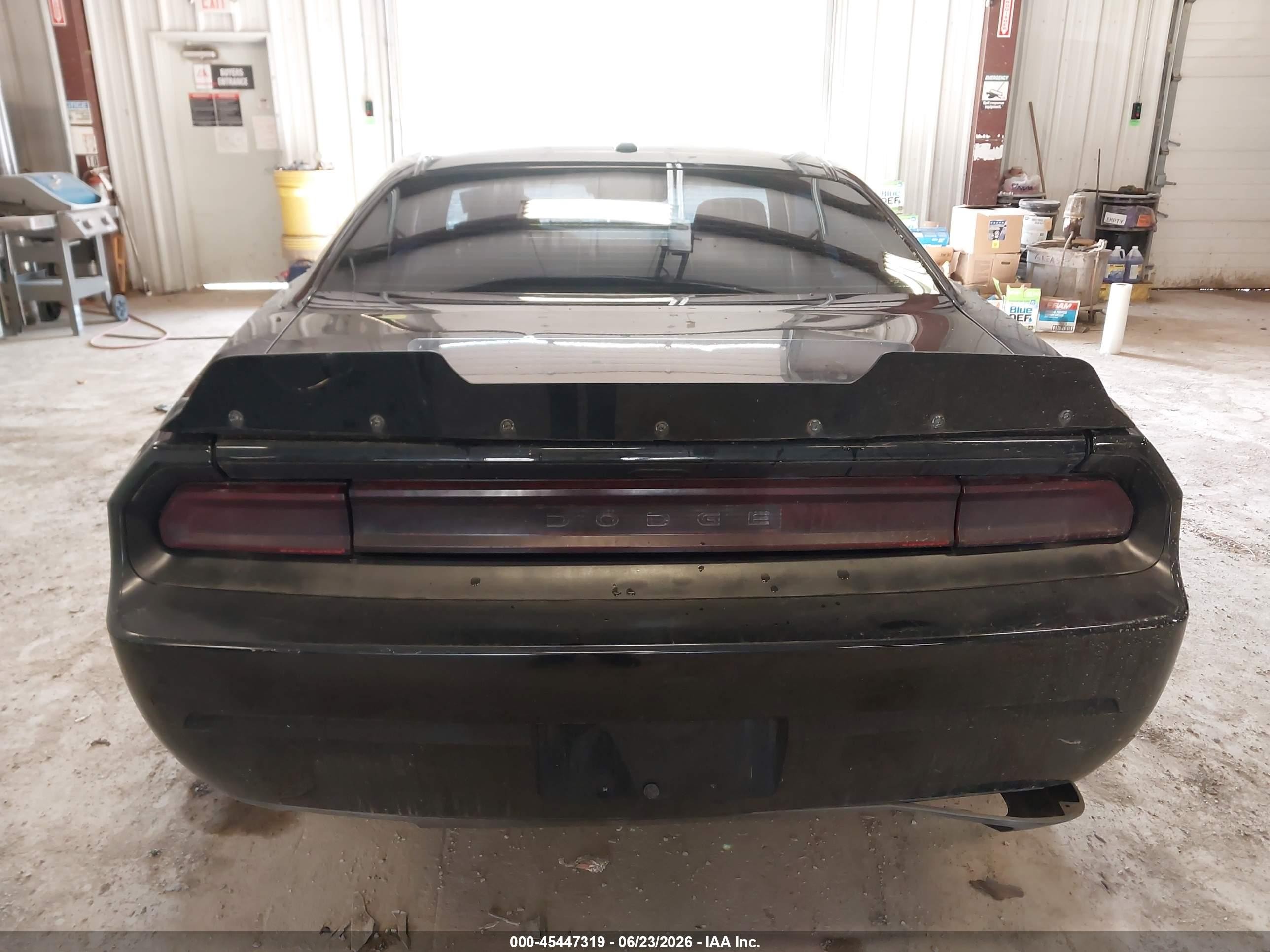 2013 Dodge Challenger Sxt Black vin: 2C3CDYAG6DH649495