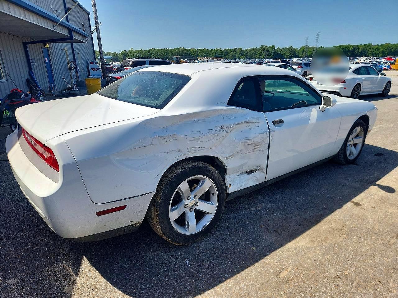 2013 Dodge Challenger Sxt White vin: 2C3CDYAG6DH670086
