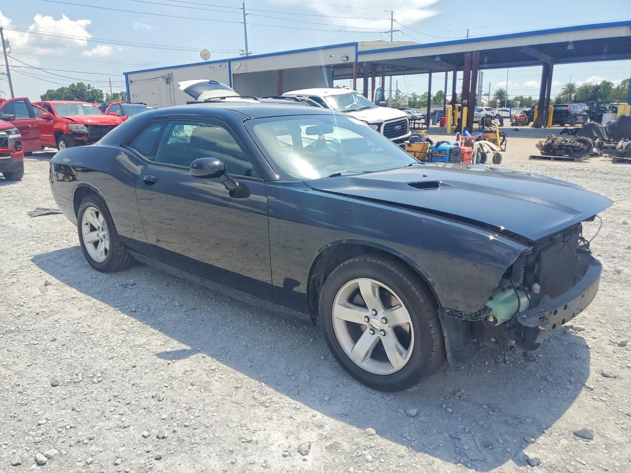 2013 Dodge Challenger Sxt Black vin: 2C3CDYAG6DH673103
