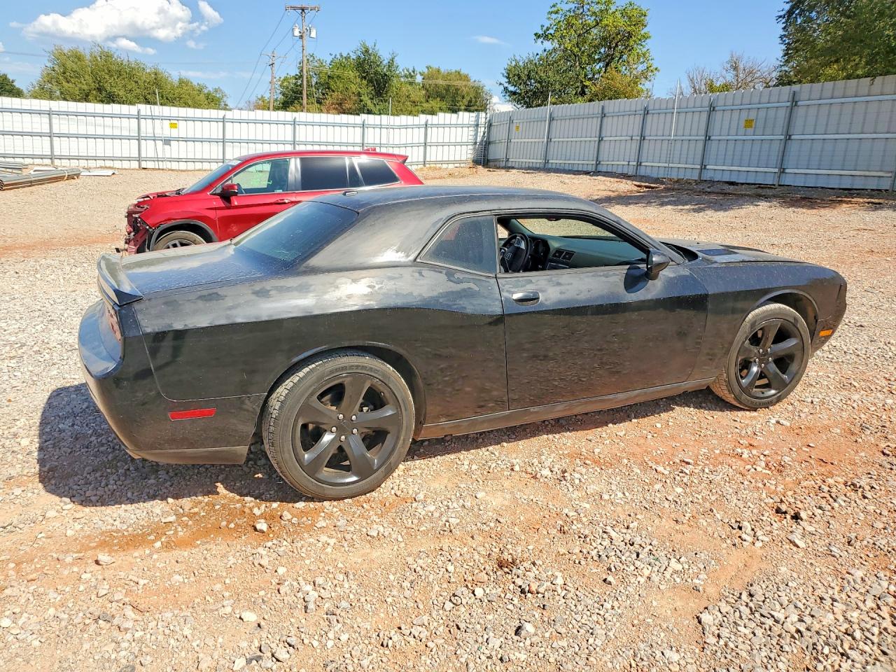 2013 Dodge Challenger Sxt Black vin: 2C3CDYAG6DH685753