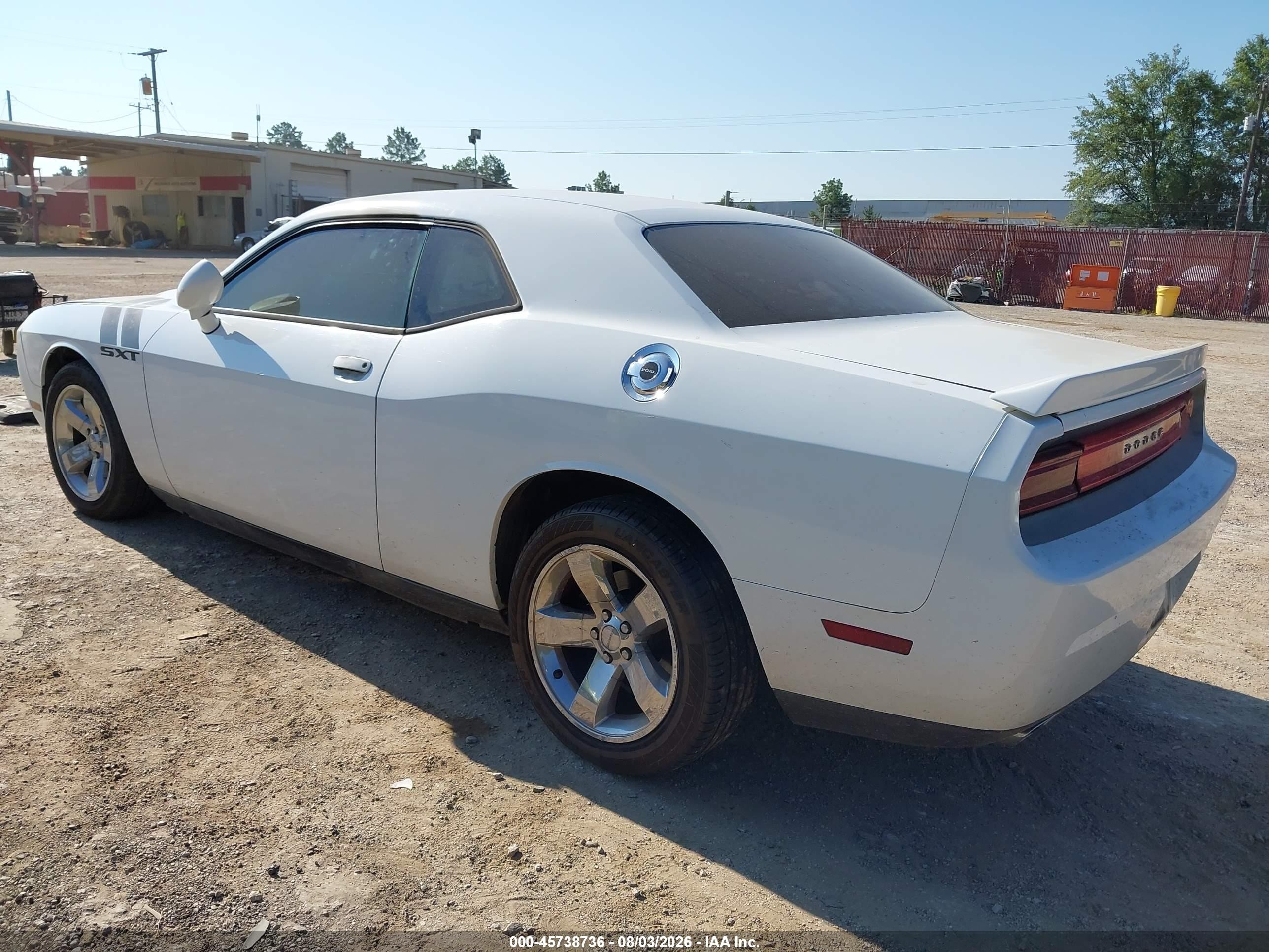 2013 Dodge Challenger Sxt Белый vin: 2C3CDYAG6DH718640