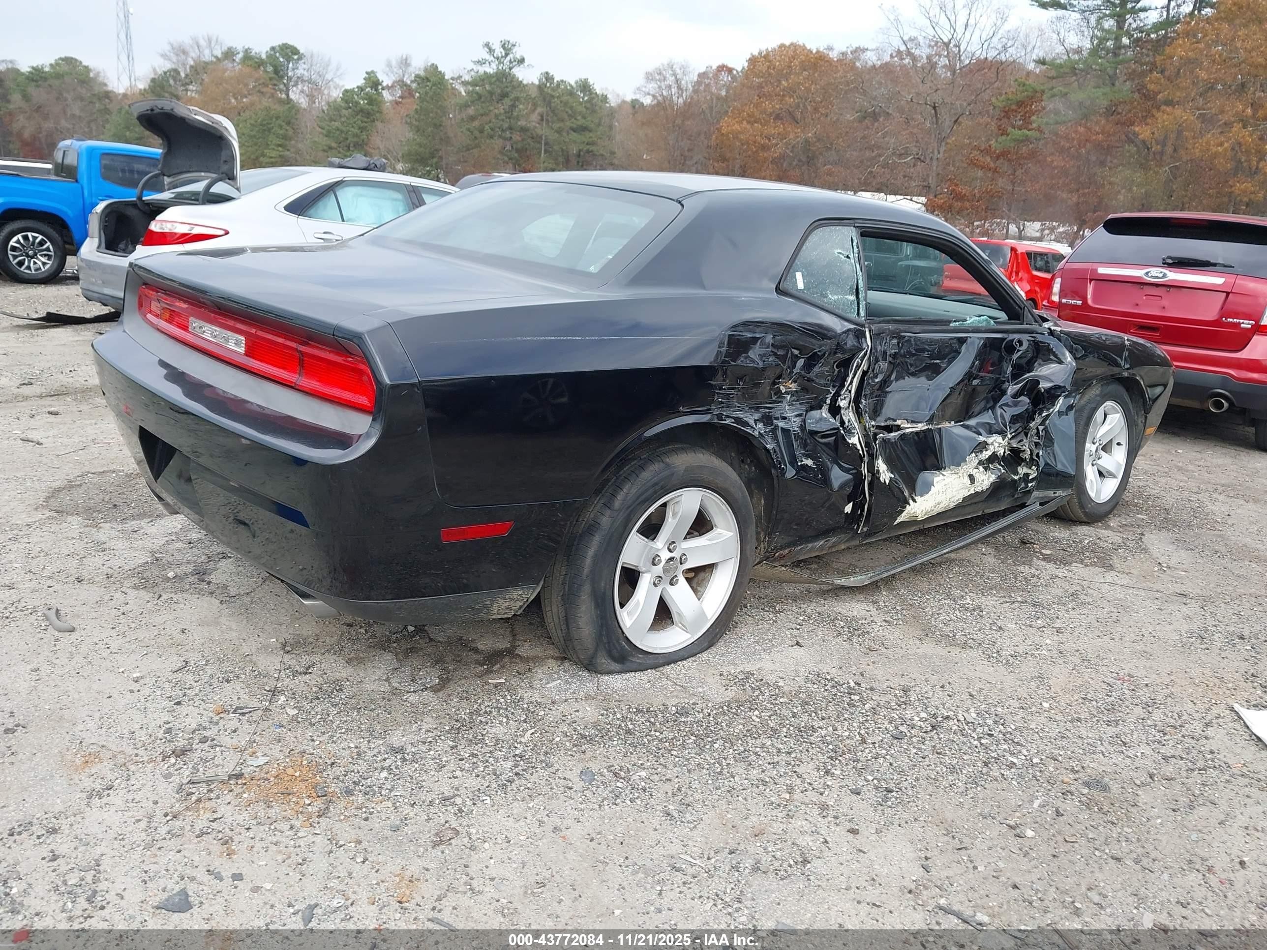 2013 Dodge Challenger Sxt Black vin: 2C3CDYAG6DH718749