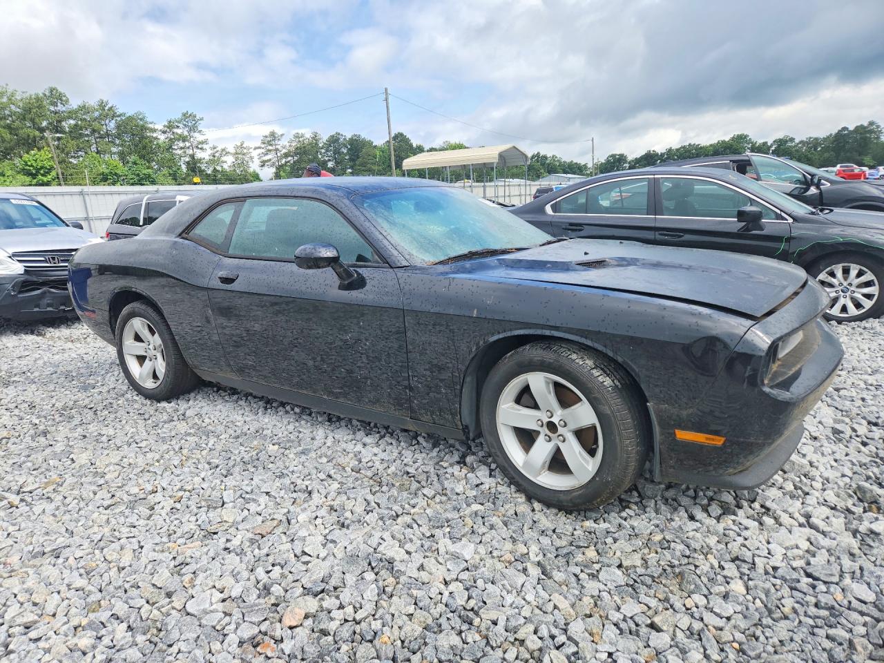 2013 Dodge Challenger Sxt Черный vin: 2C3CDYAG6DH729279