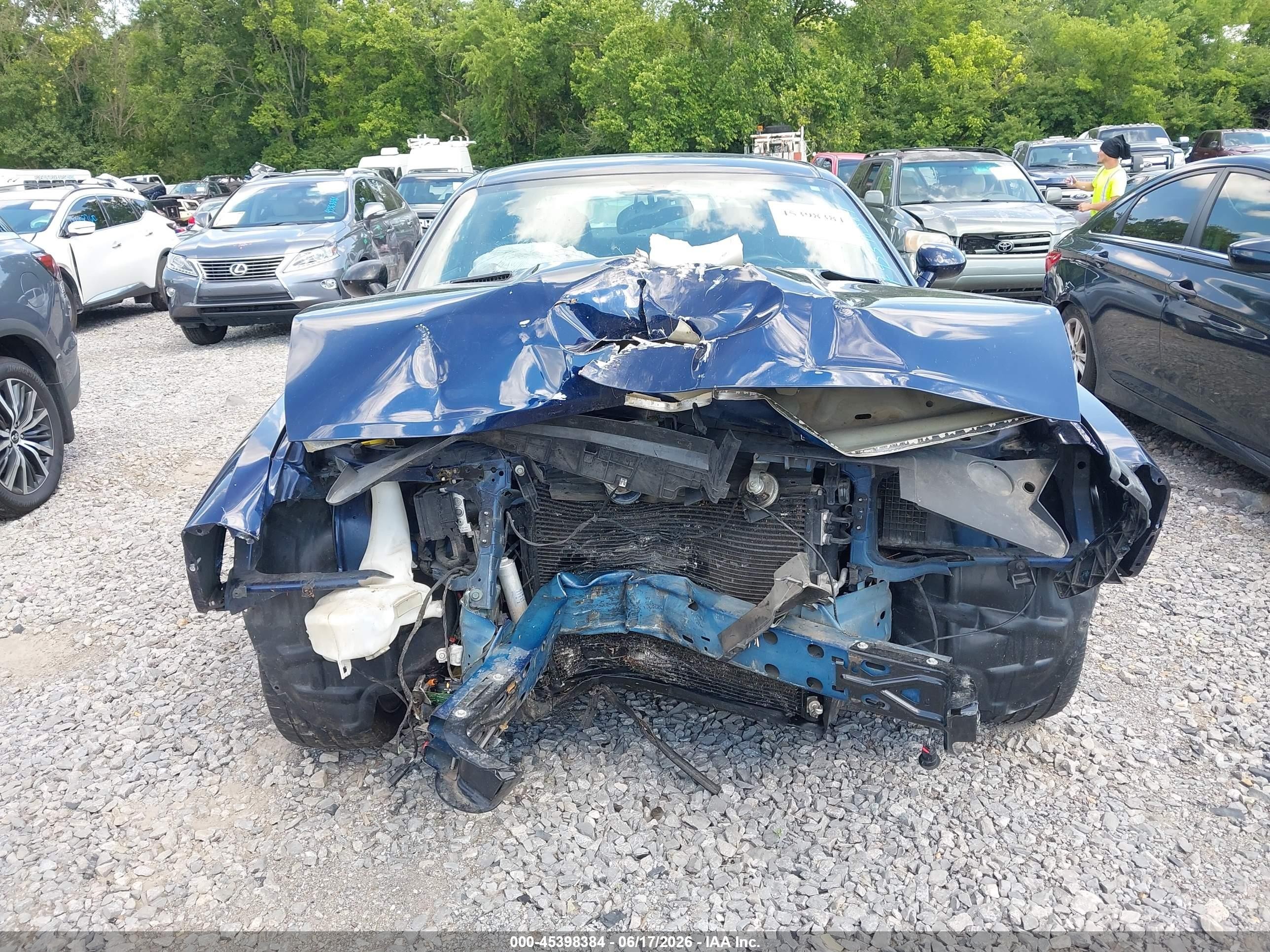 2014 Dodge Challenger Sxt Dark Blue vin: 2C3CDYAG6EH111431
