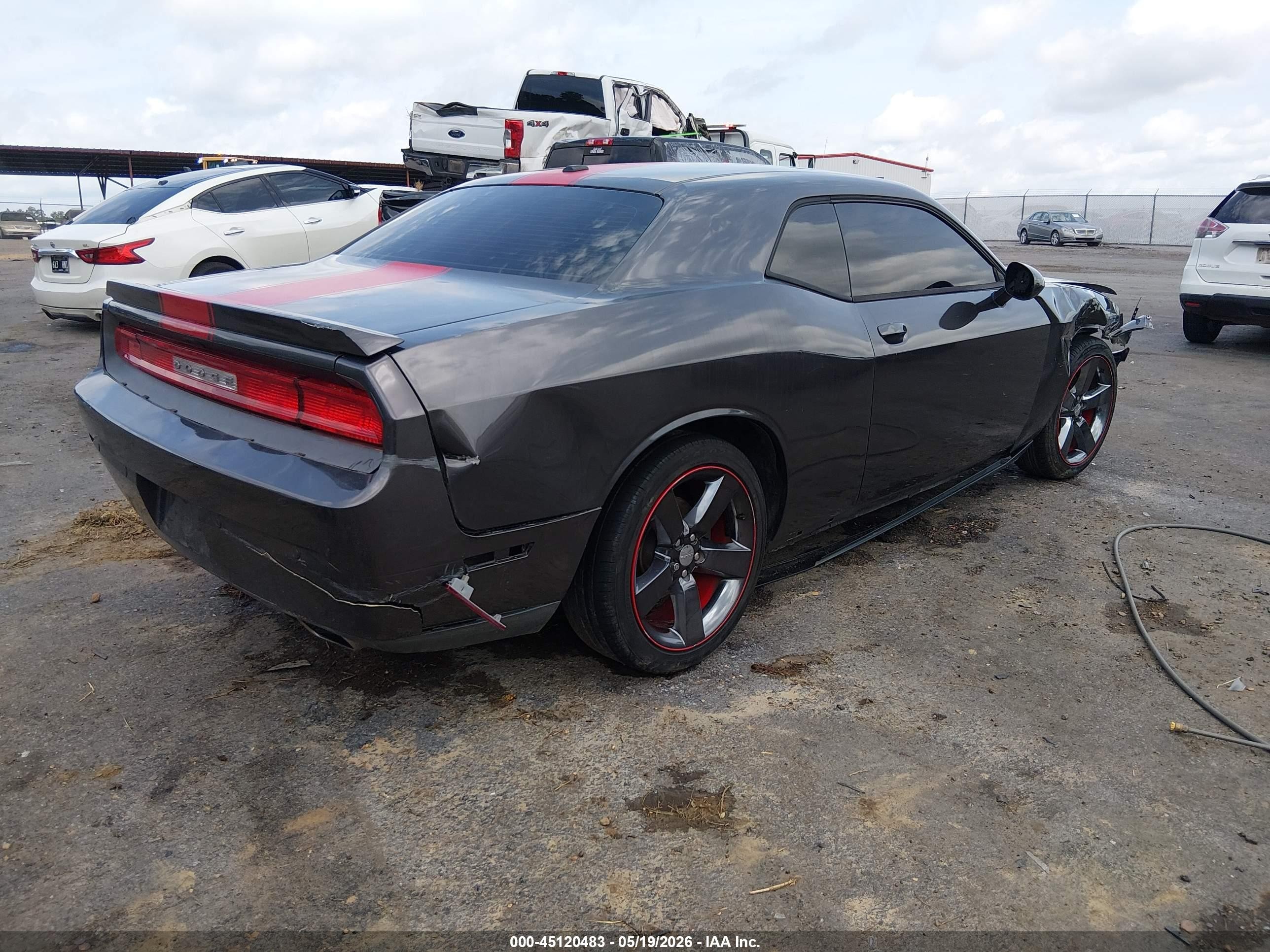2014 Dodge Challenger Rallye Redline Gray vin: 2C3CDYAG6EH116709