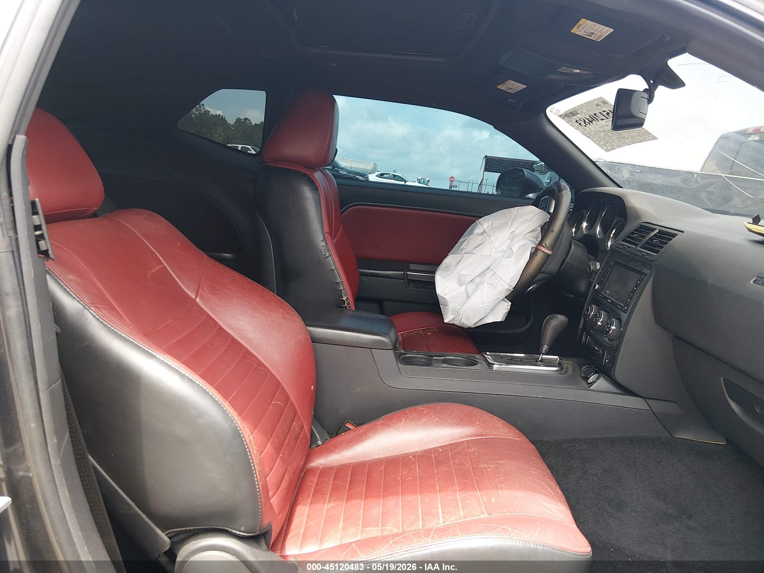 2014 Dodge Challenger Rallye Redline Gray vin: 2C3CDYAG6EH116709