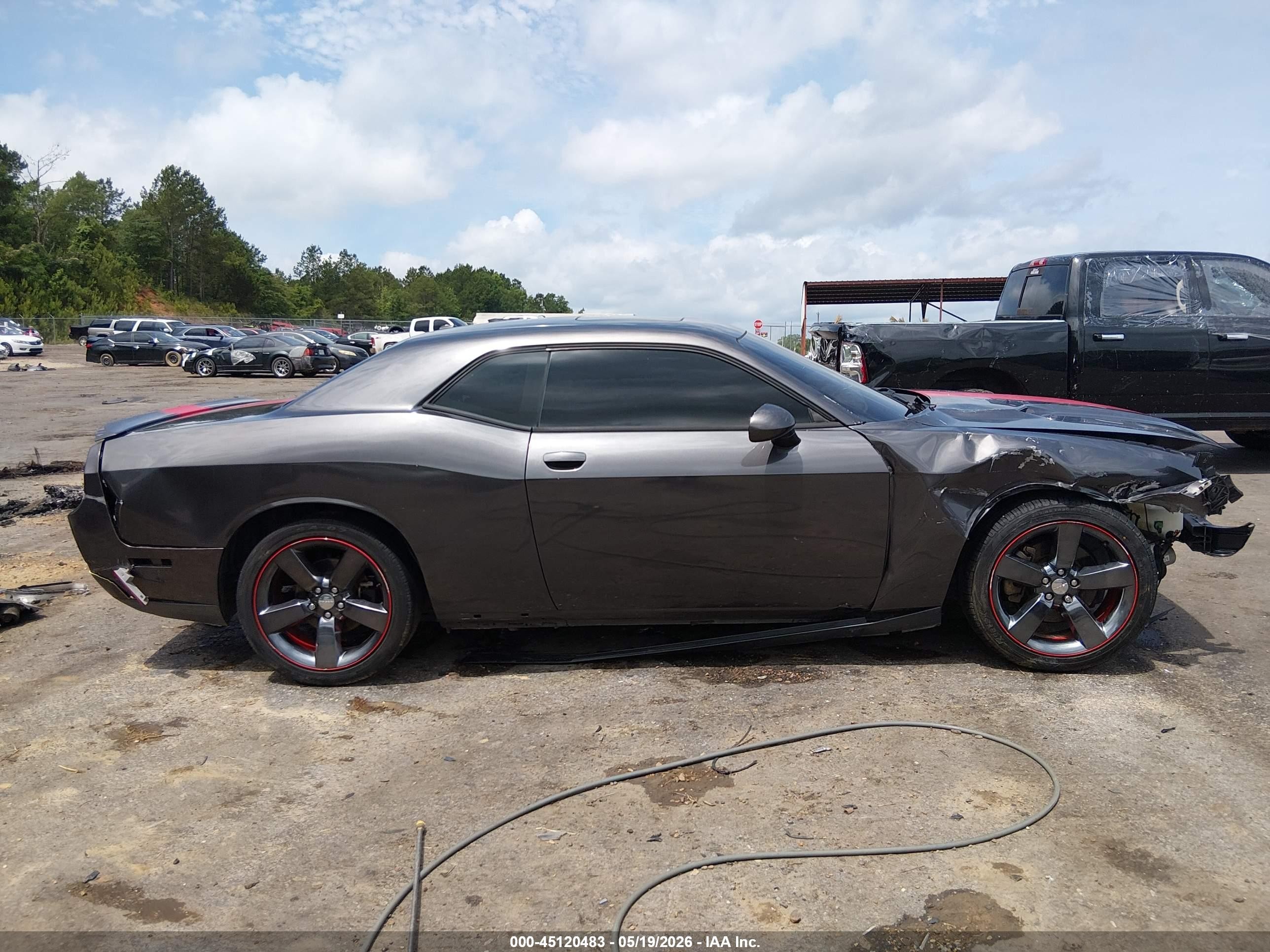 2014 Dodge Challenger Rallye Redline Gray vin: 2C3CDYAG6EH116709