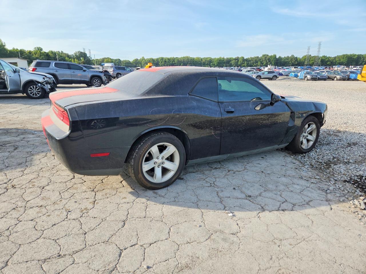 2014 Dodge Challenger Sxt Черный vin: 2C3CDYAG6EH126995
