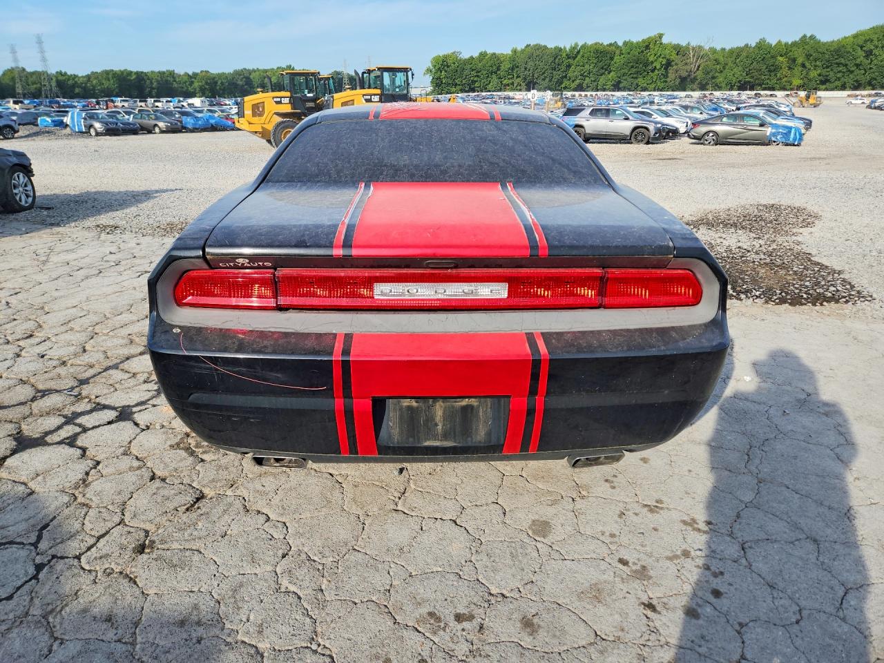 2014 Dodge Challenger Sxt Черный vin: 2C3CDYAG6EH126995