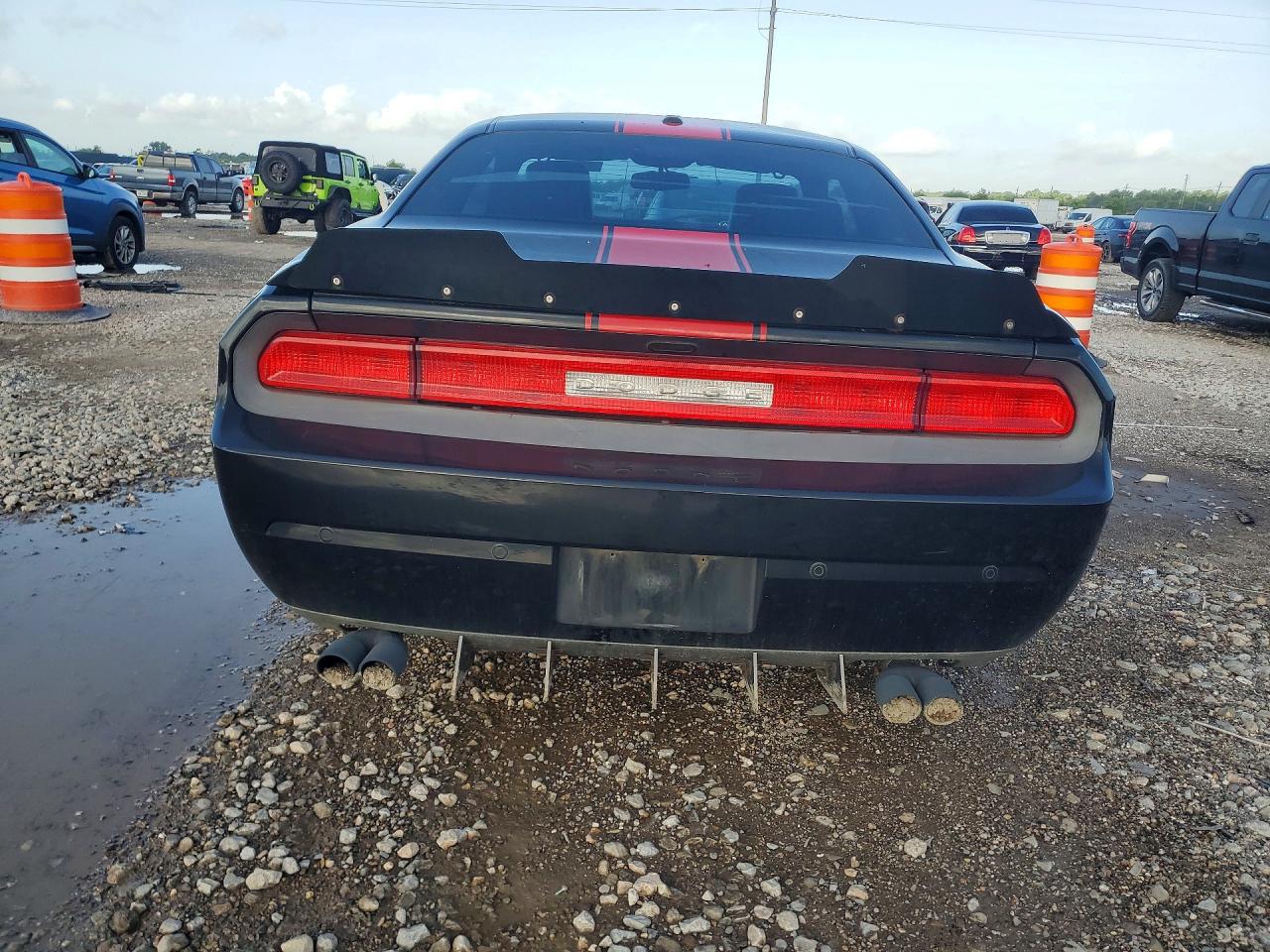 2014 Dodge Challenger Sxt Black vin: 2C3CDYAG6EH160810