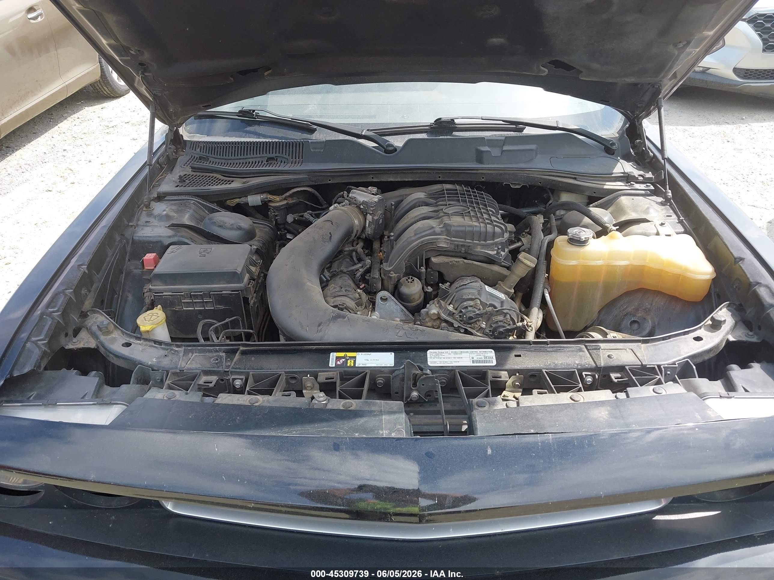 2014 Dodge Challenger Sxt Black vin: 2C3CDYAG6EH225607