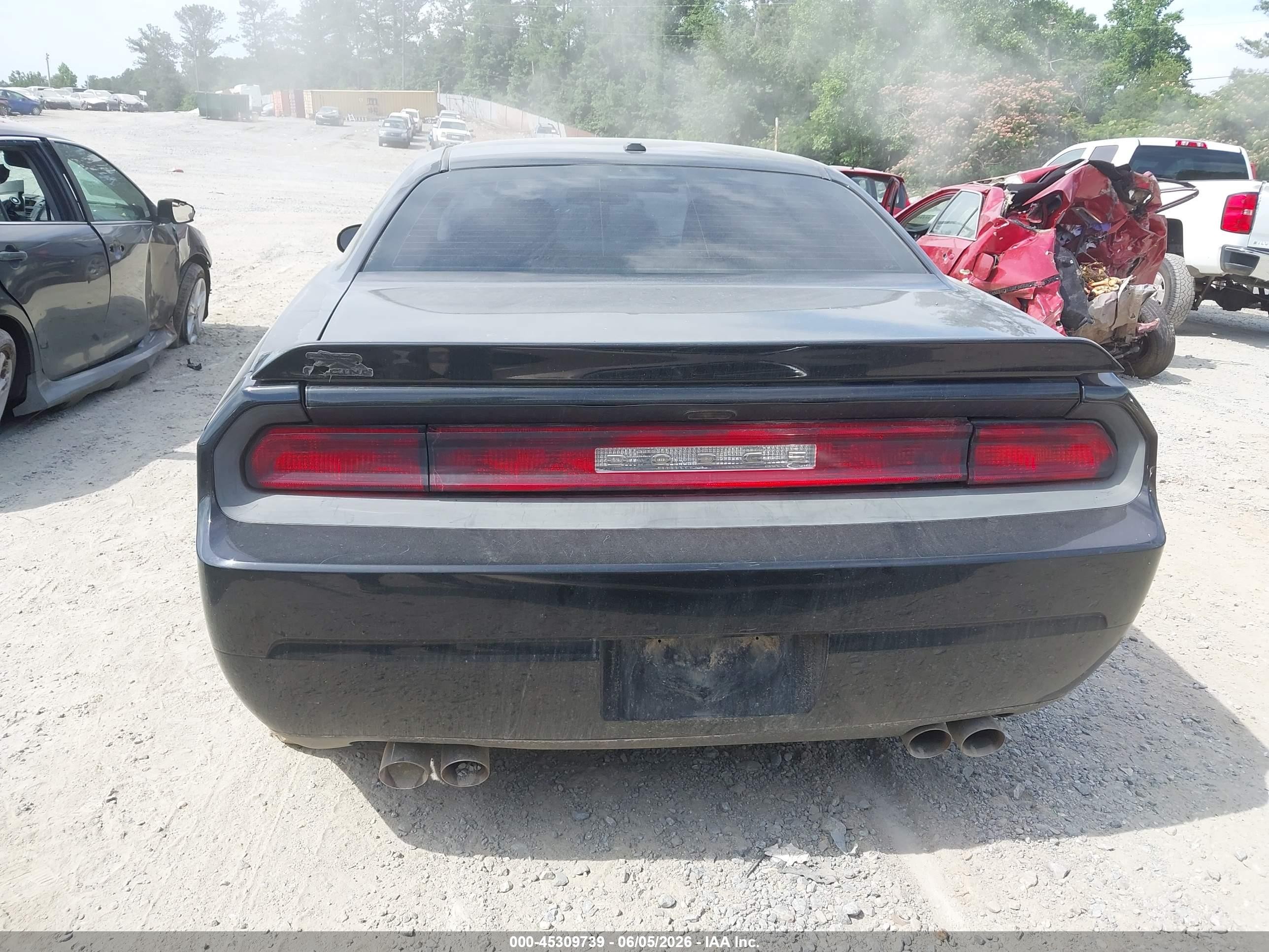 2014 Dodge Challenger Sxt Black vin: 2C3CDYAG6EH225607