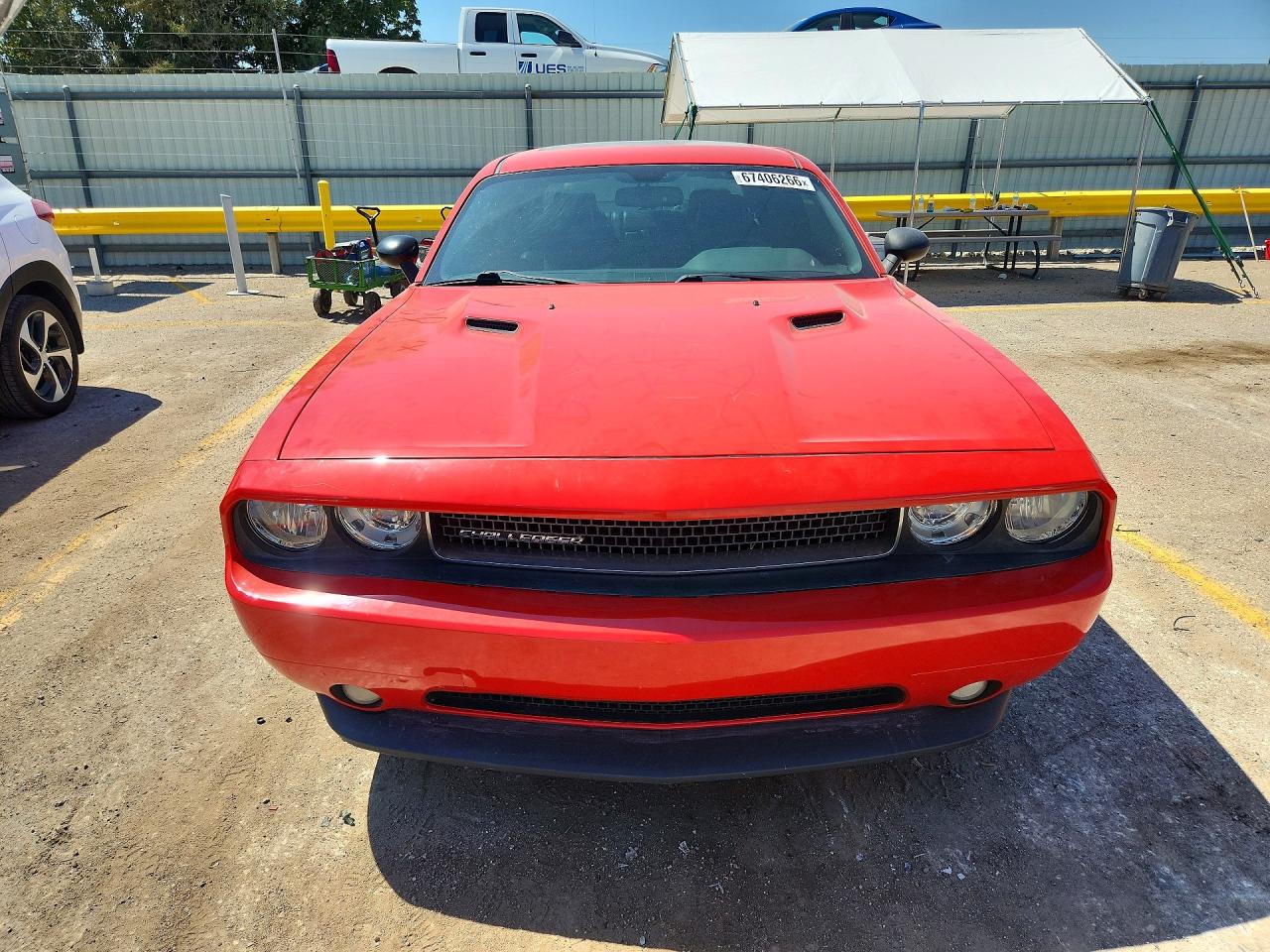 2014 Dodge Challenger Sxt Red vin: 2C3CDYAG6EH247722