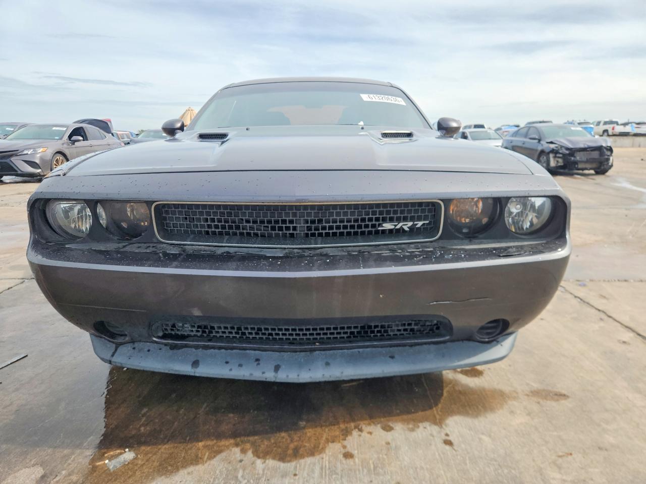 2014 Dodge Challenger Sxt Gray vin: 2C3CDYAG6EH250975