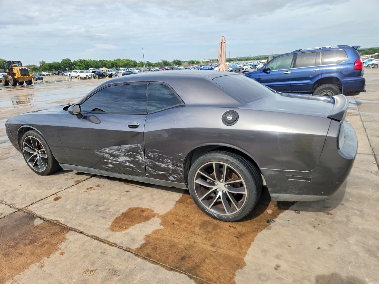 2014 Dodge Challenger Sxt Gray vin: 2C3CDYAG6EH250975