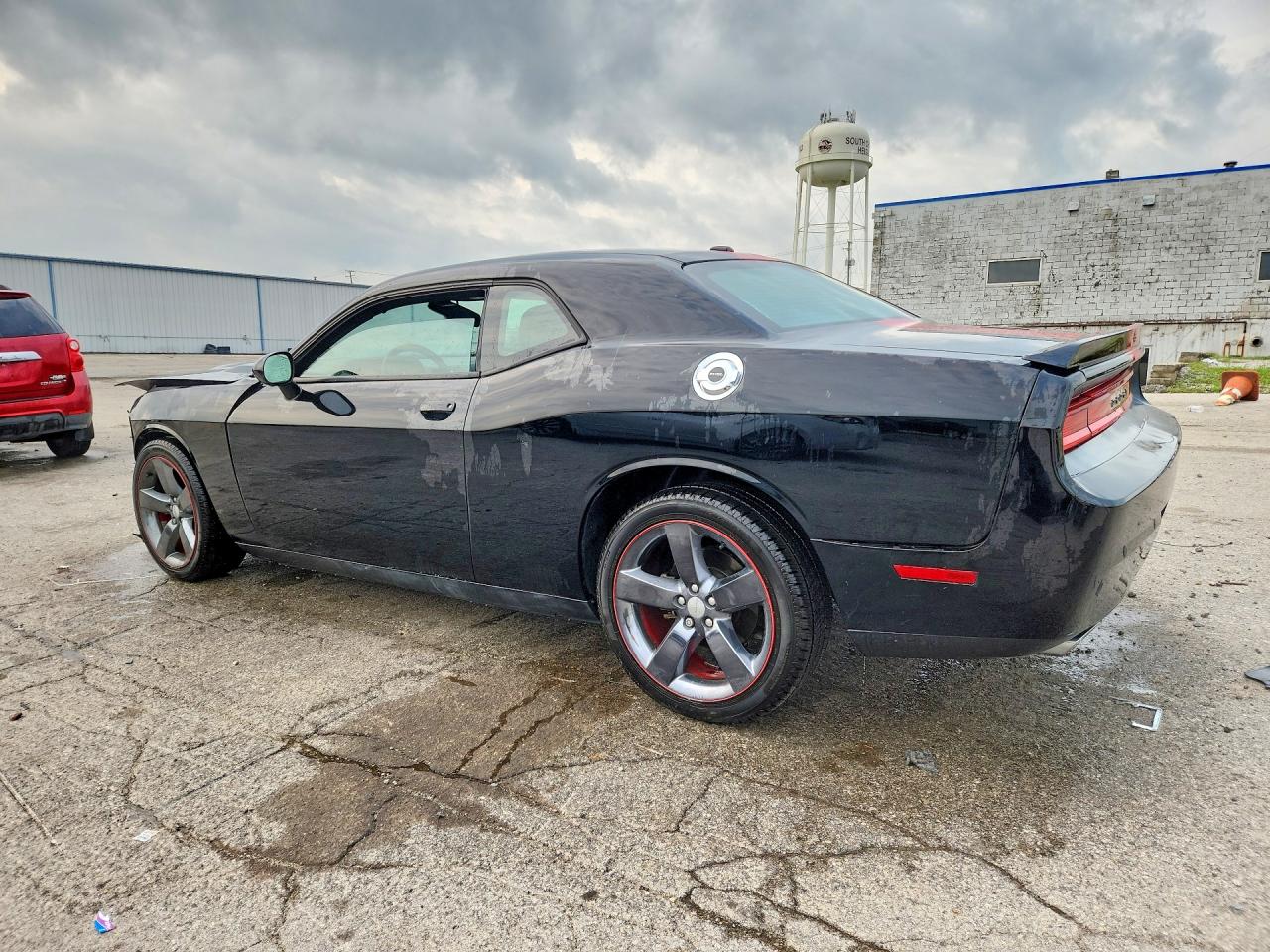 2014 Dodge Challenger Sxt Black vin: 2C3CDYAG6EH274385