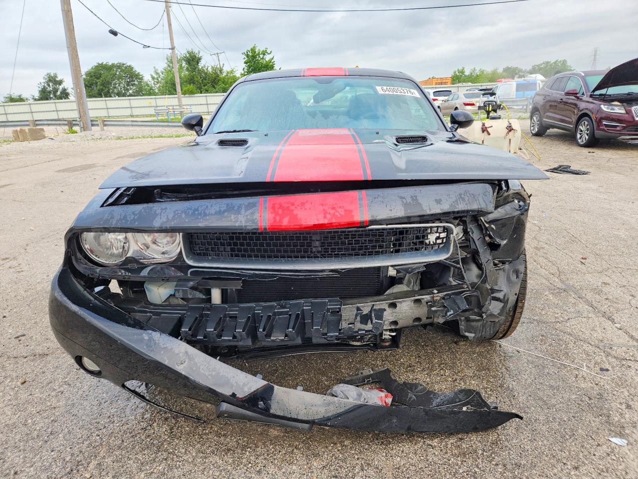 2014 Dodge Challenger Sxt Black vin: 2C3CDYAG6EH274385