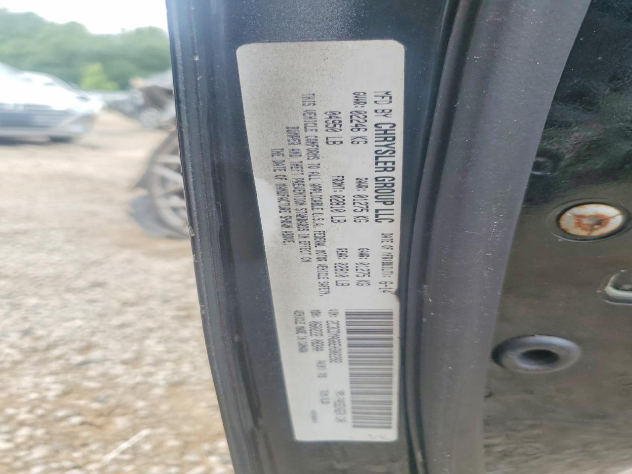 2014 Dodge Challenger Sxt Black vin: 2C3CDYAG6EH302282