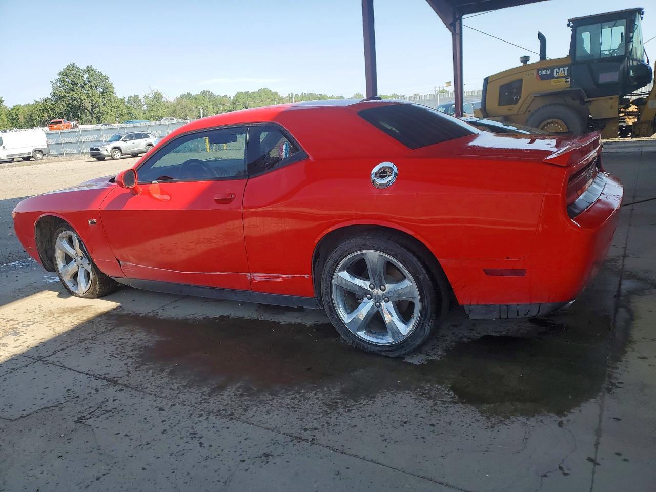 2014 Dodge Challenger Sxt Красный vin: 2C3CDYAG6EH304226