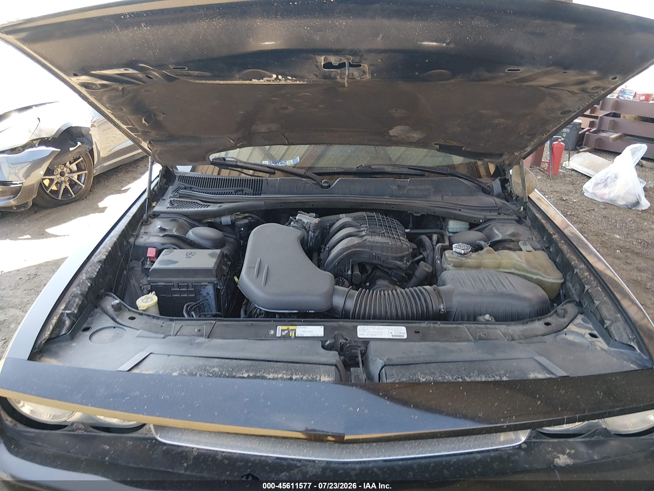2014 Dodge Challenger Sxt Black vin: 2C3CDYAG6EH314044