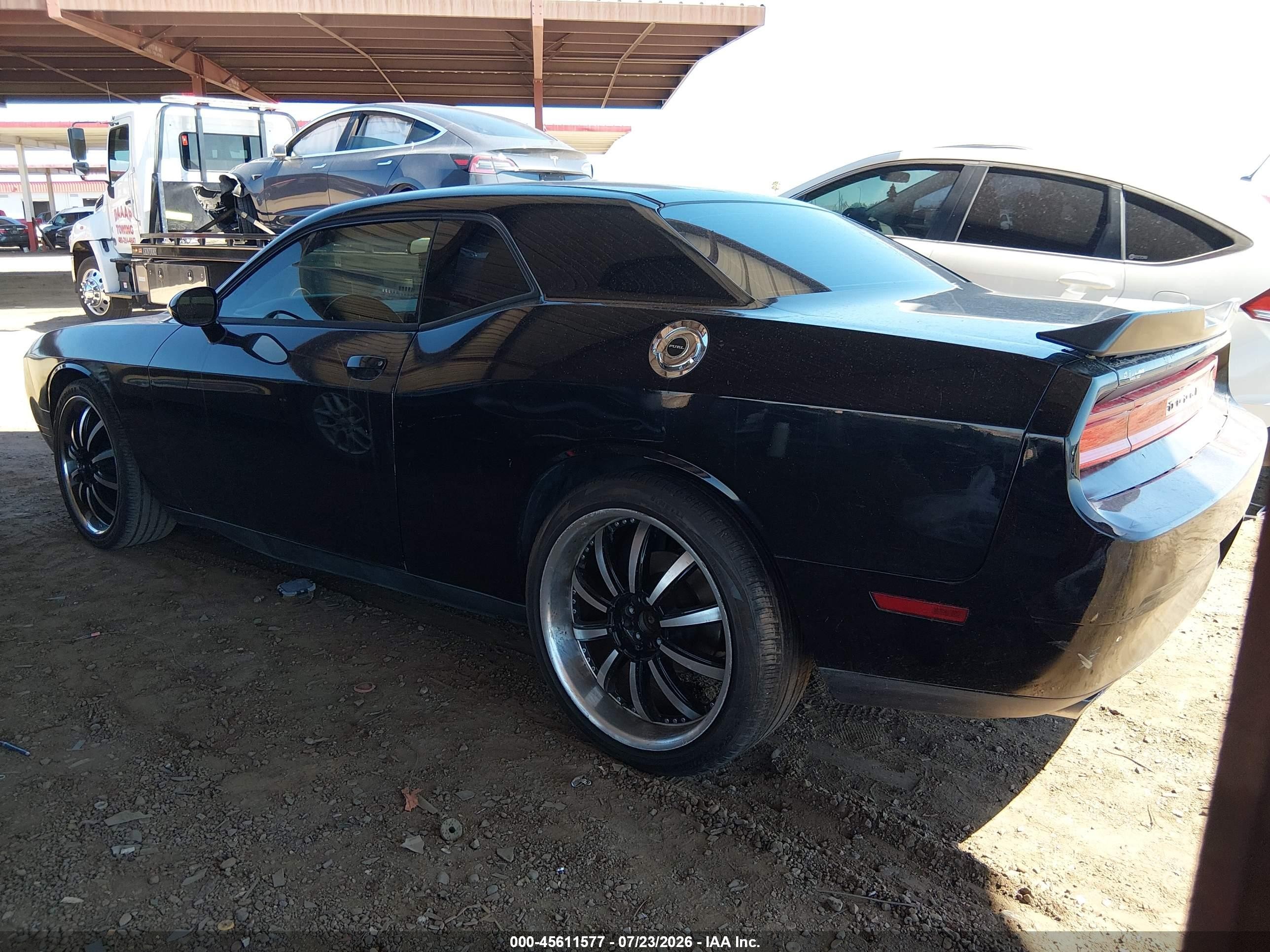2014 Dodge Challenger Sxt Black vin: 2C3CDYAG6EH314044