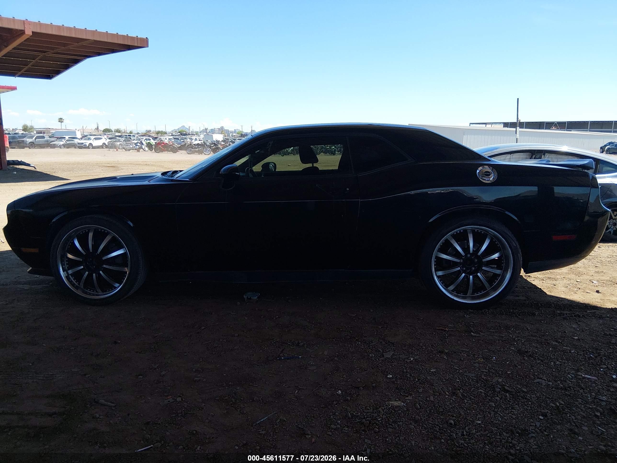 2014 Dodge Challenger Sxt Black vin: 2C3CDYAG6EH314044