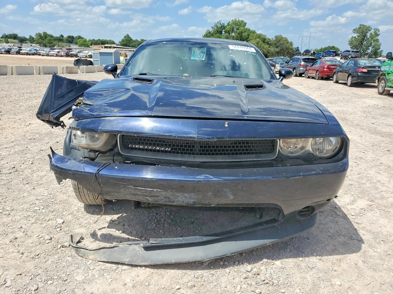 2012 Dodge Challenger Sxt Blue vin: 2C3CDYAG7CH124704