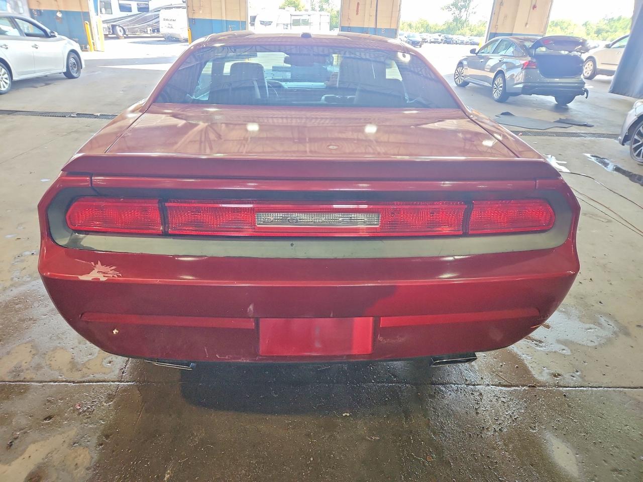 2012 Dodge Challenger Sxt Red vin: 2C3CDYAG7CH130910