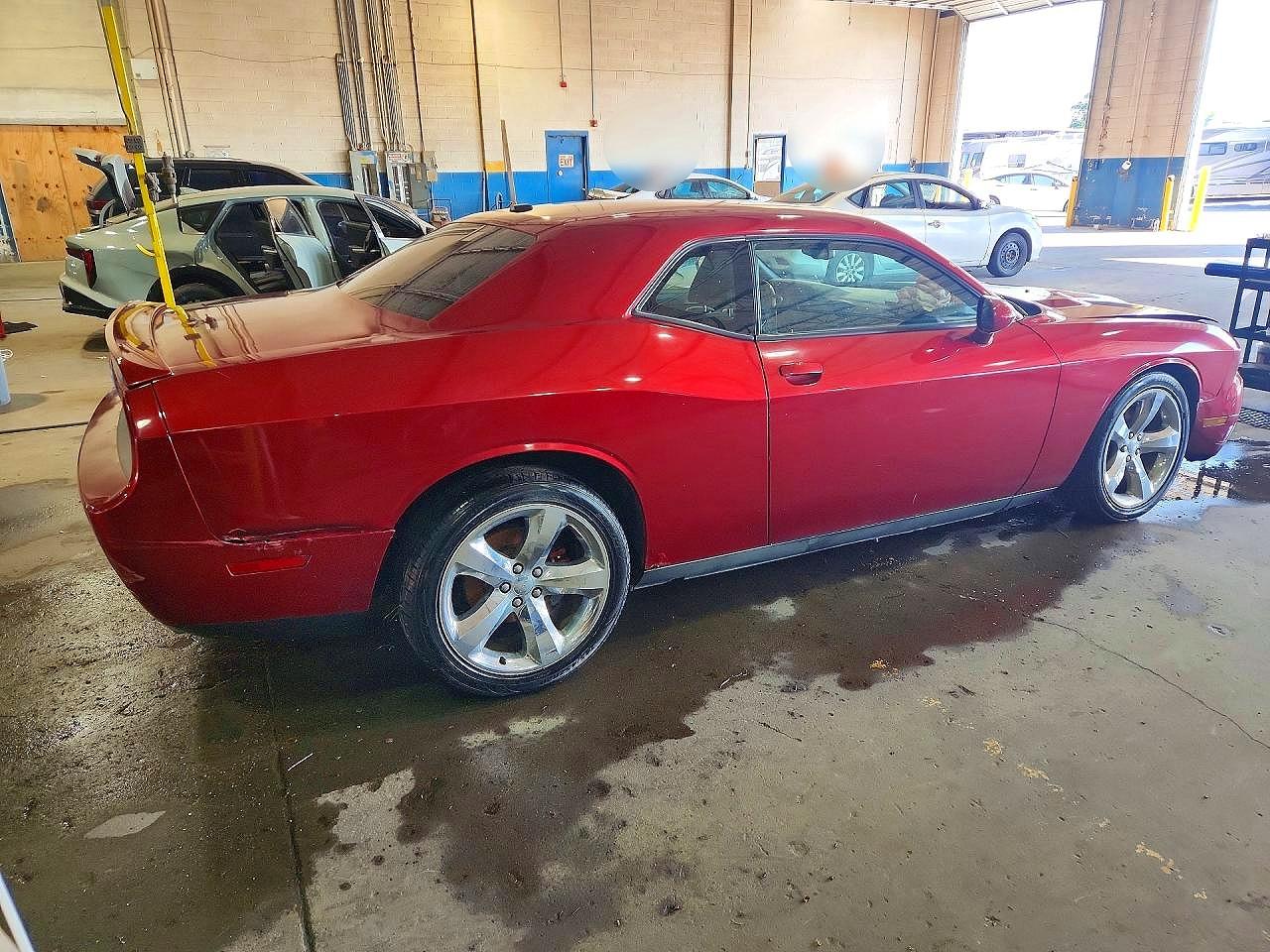 2012 Dodge Challenger Sxt Red vin: 2C3CDYAG7CH130910